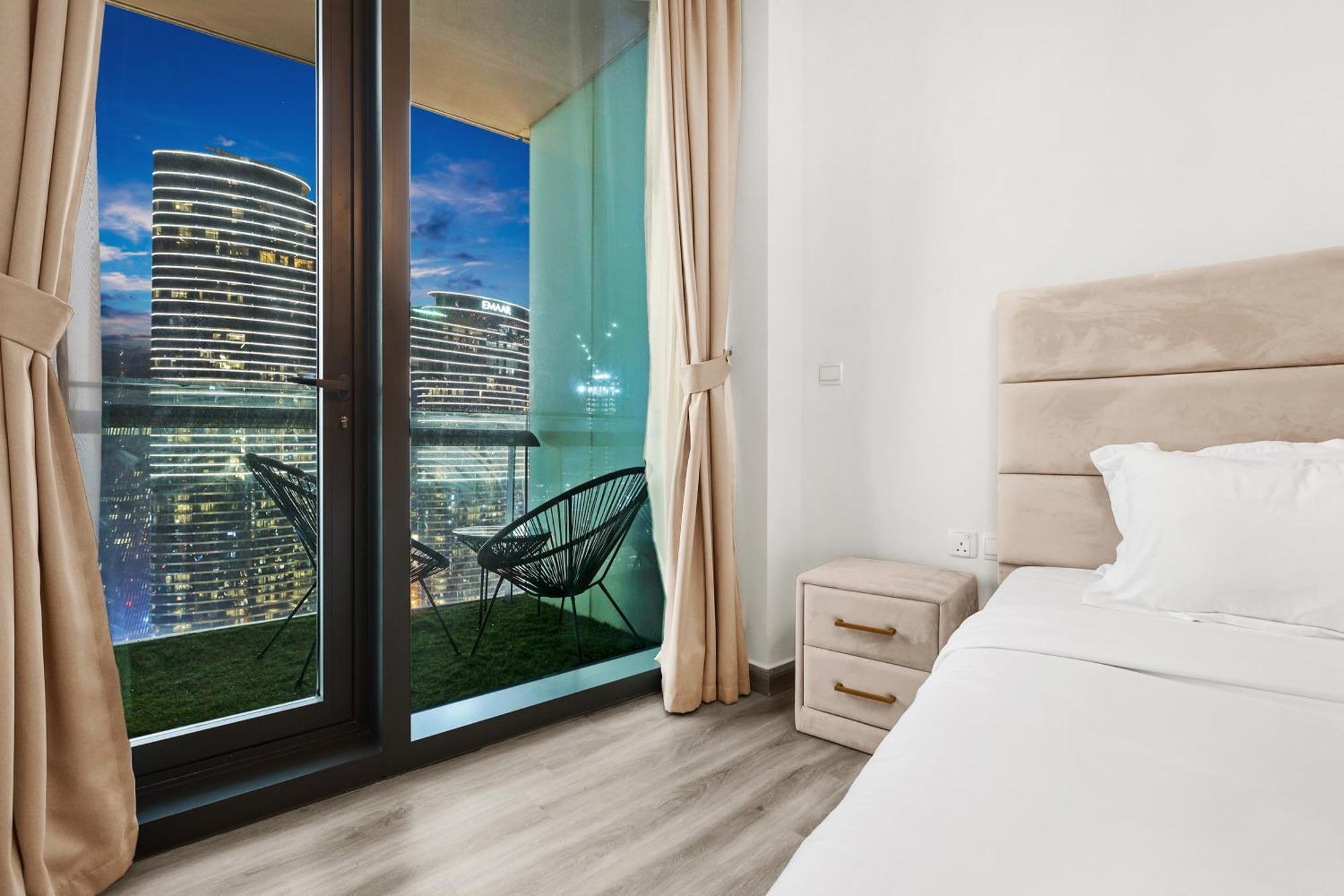 Appartement First Class 2br With Full Skyline & Sea View *