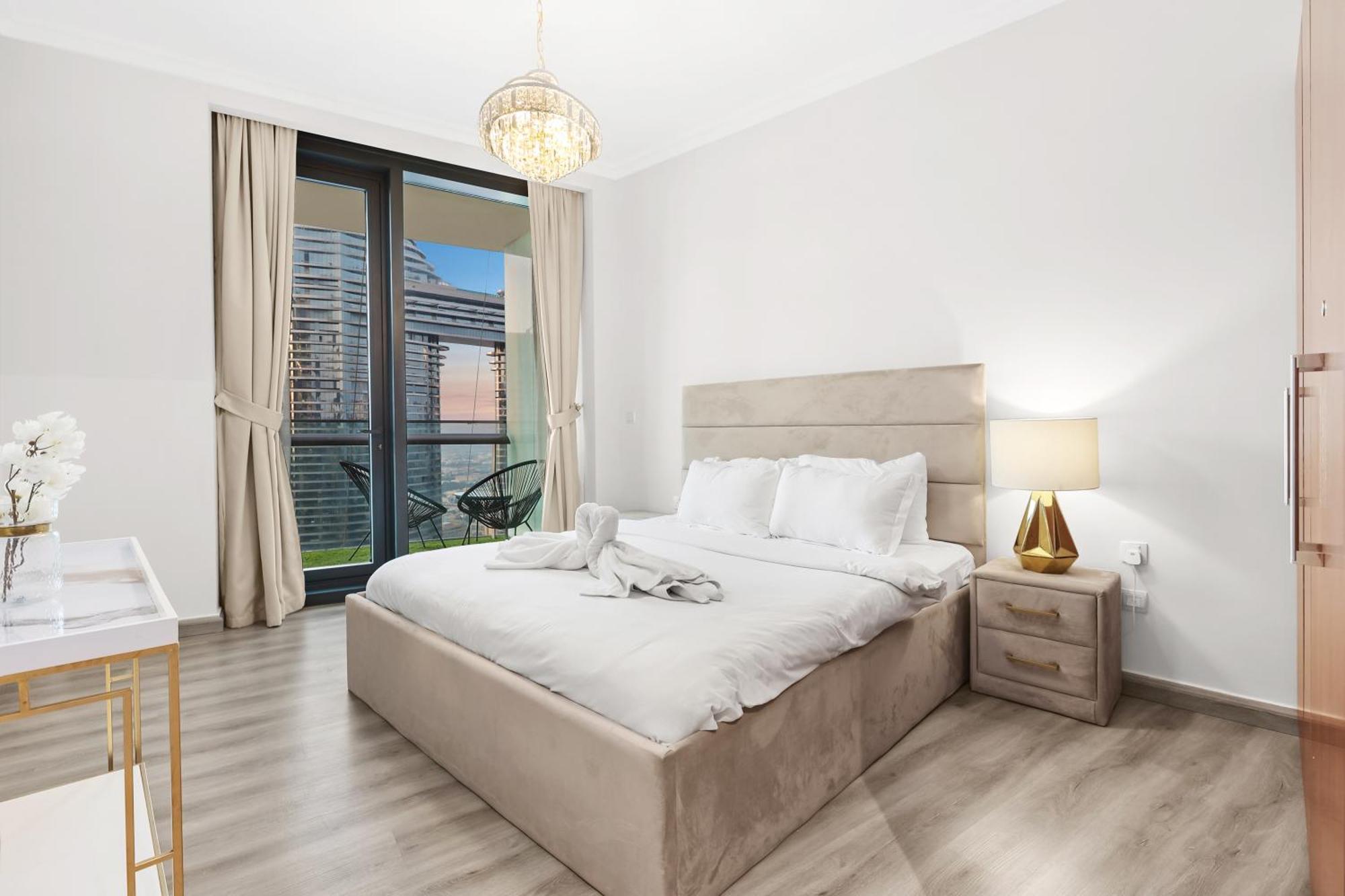 Appartement First Class 2br With Full Skyline & Sea View Dubaï