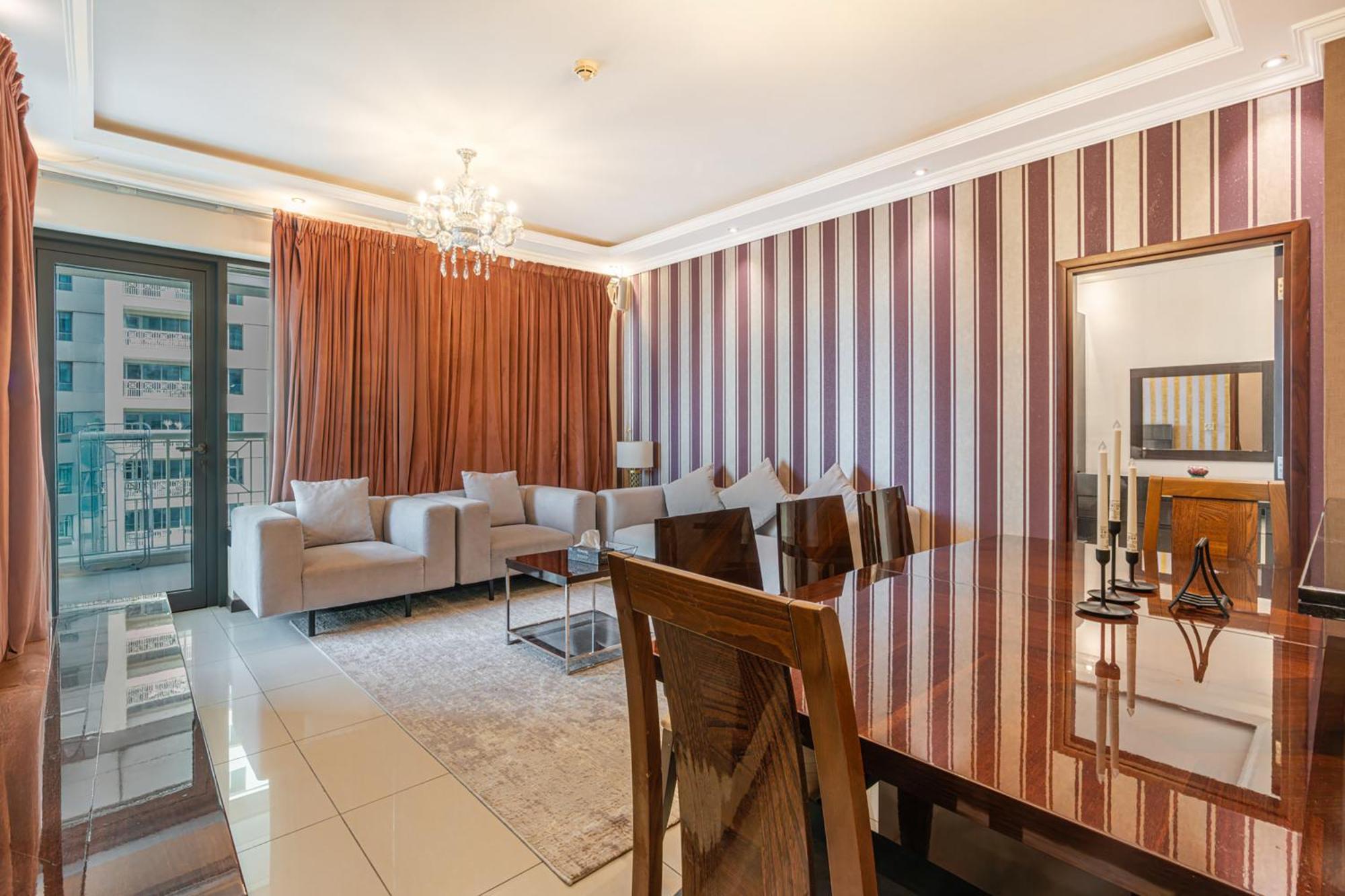 Downtown - 2 Bed 3 Bath Flat - Views Of The Burj & Fountains Appartamento *