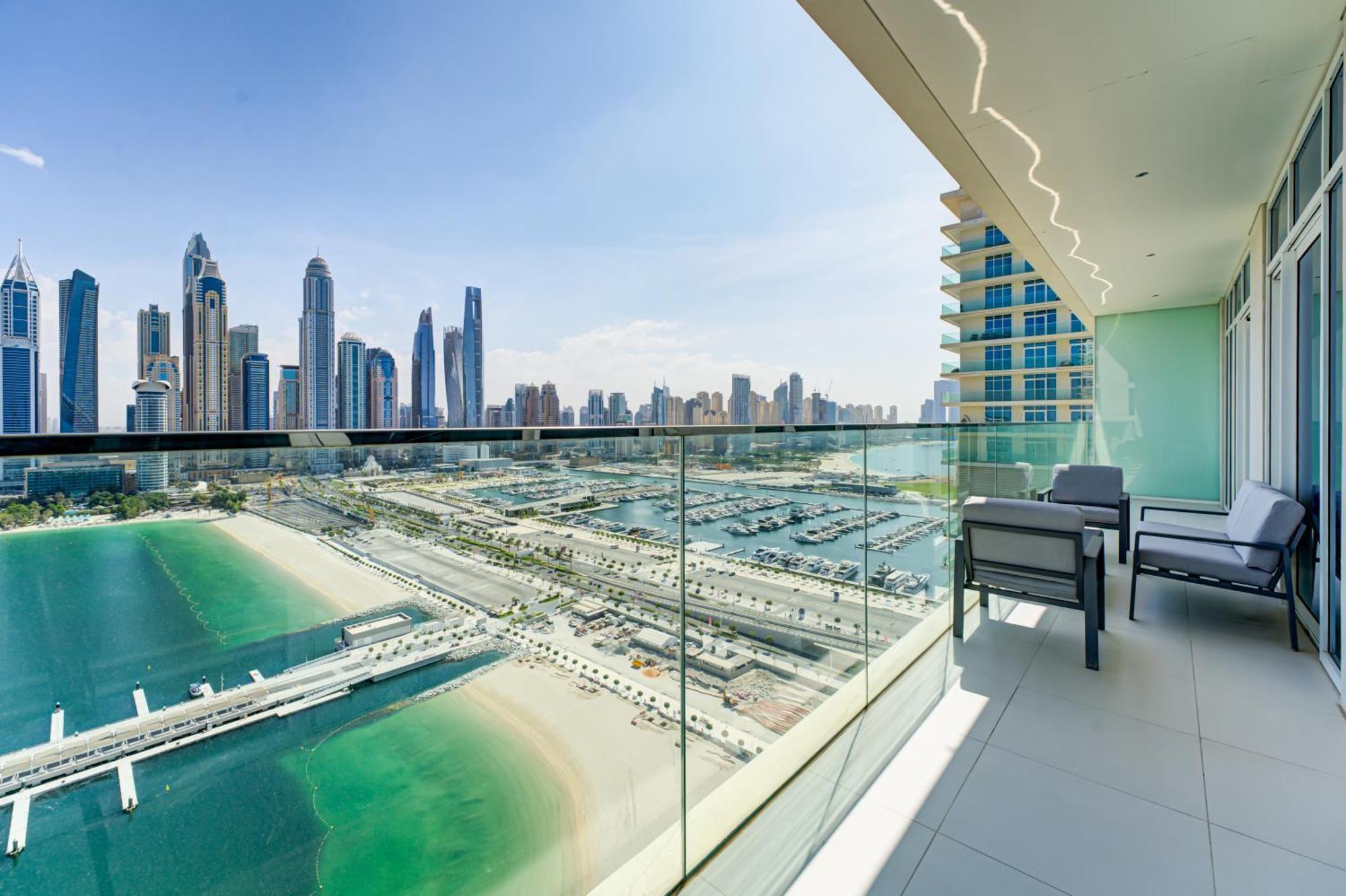 Appartement Private Beachfront 2 Bed With 180 Marina Skyline *