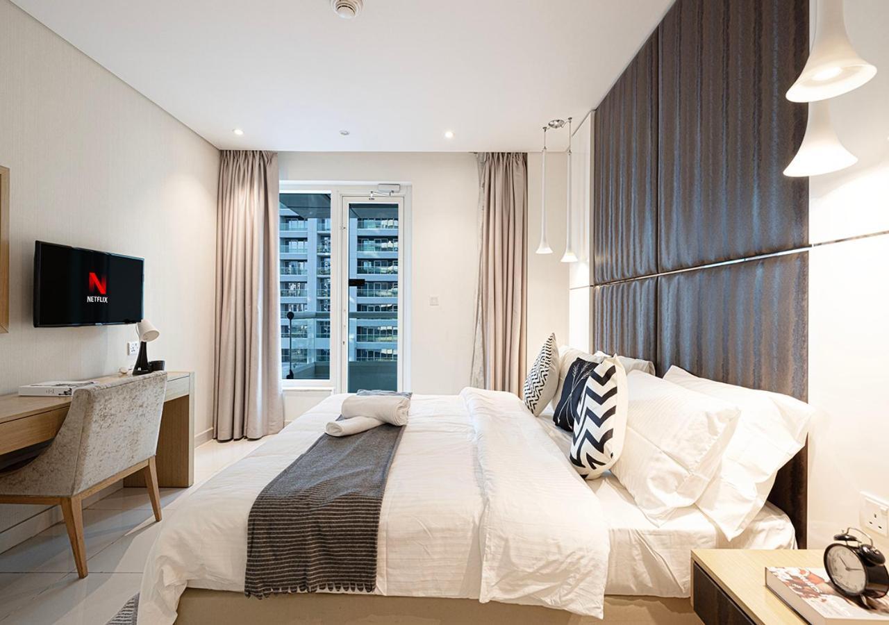 Appartement 5 Min Mall & Fountain - Partly Burj Khalifa View - Swimingpool - Business Bay