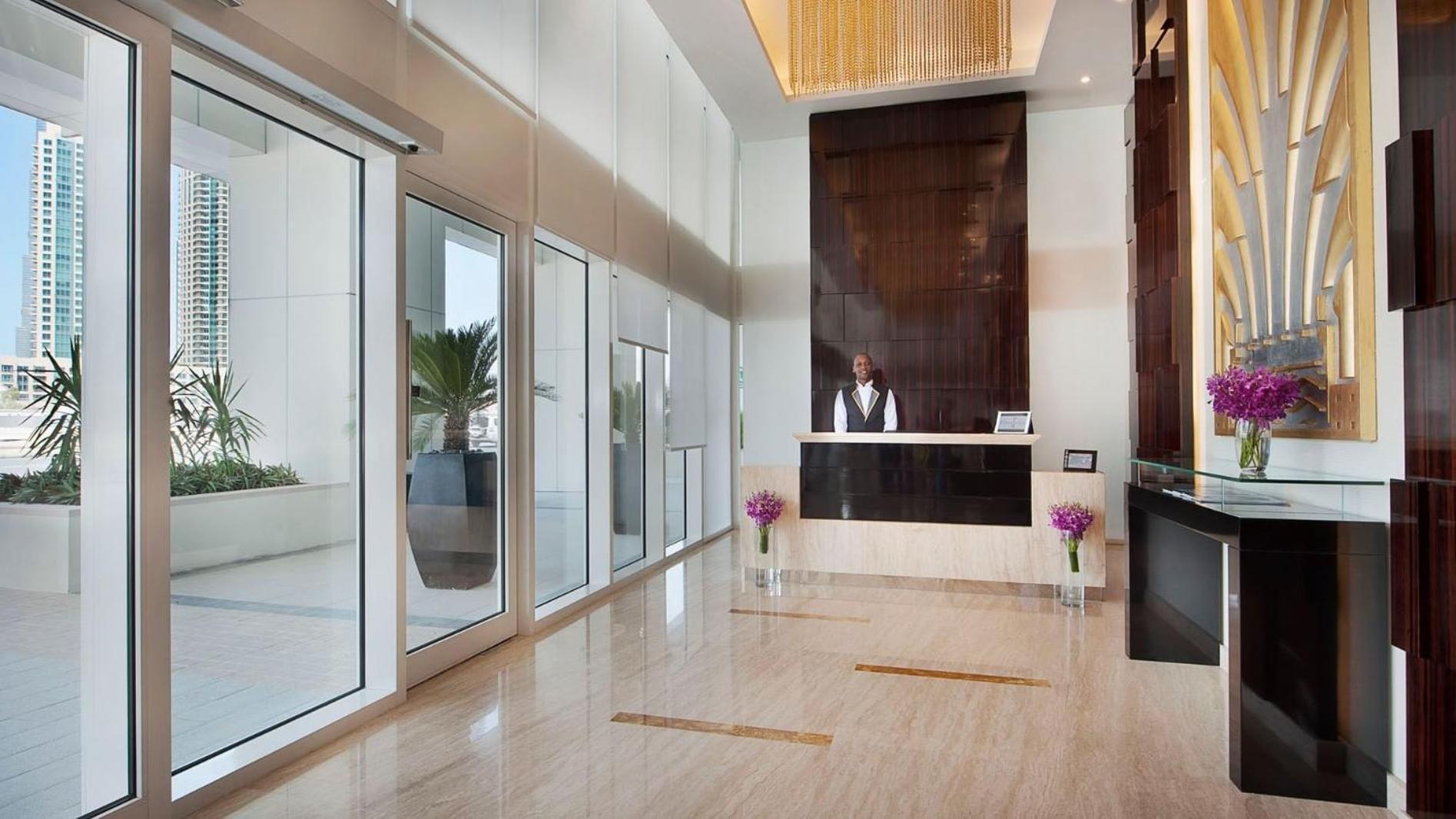 Appartement 5 Min Mall & Fountain - Partly Burj Khalifa View - Swimingpool - Business Bay