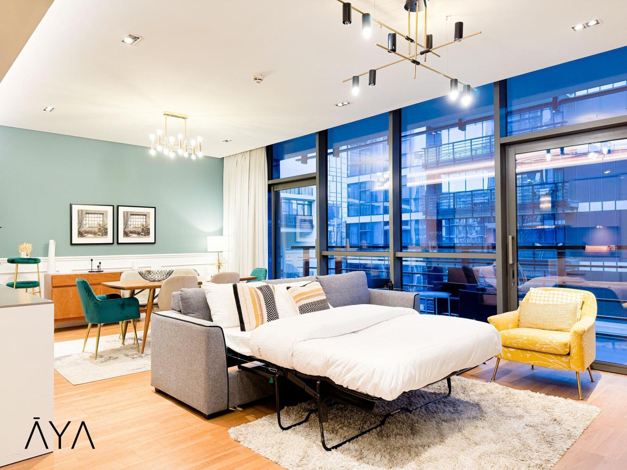 Luxury With Pool, Patio & Gym In Walk By Aya Boutique *