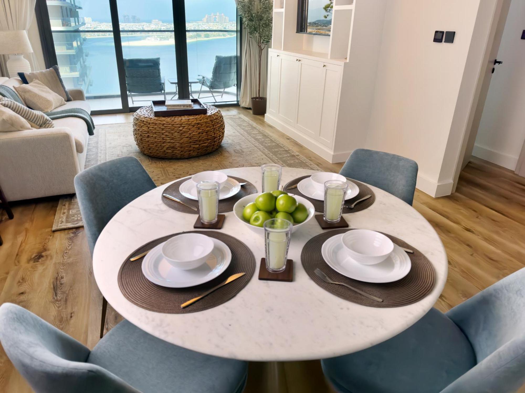 Iconic Palm And Atlantis View With Private & Pool Dubaï