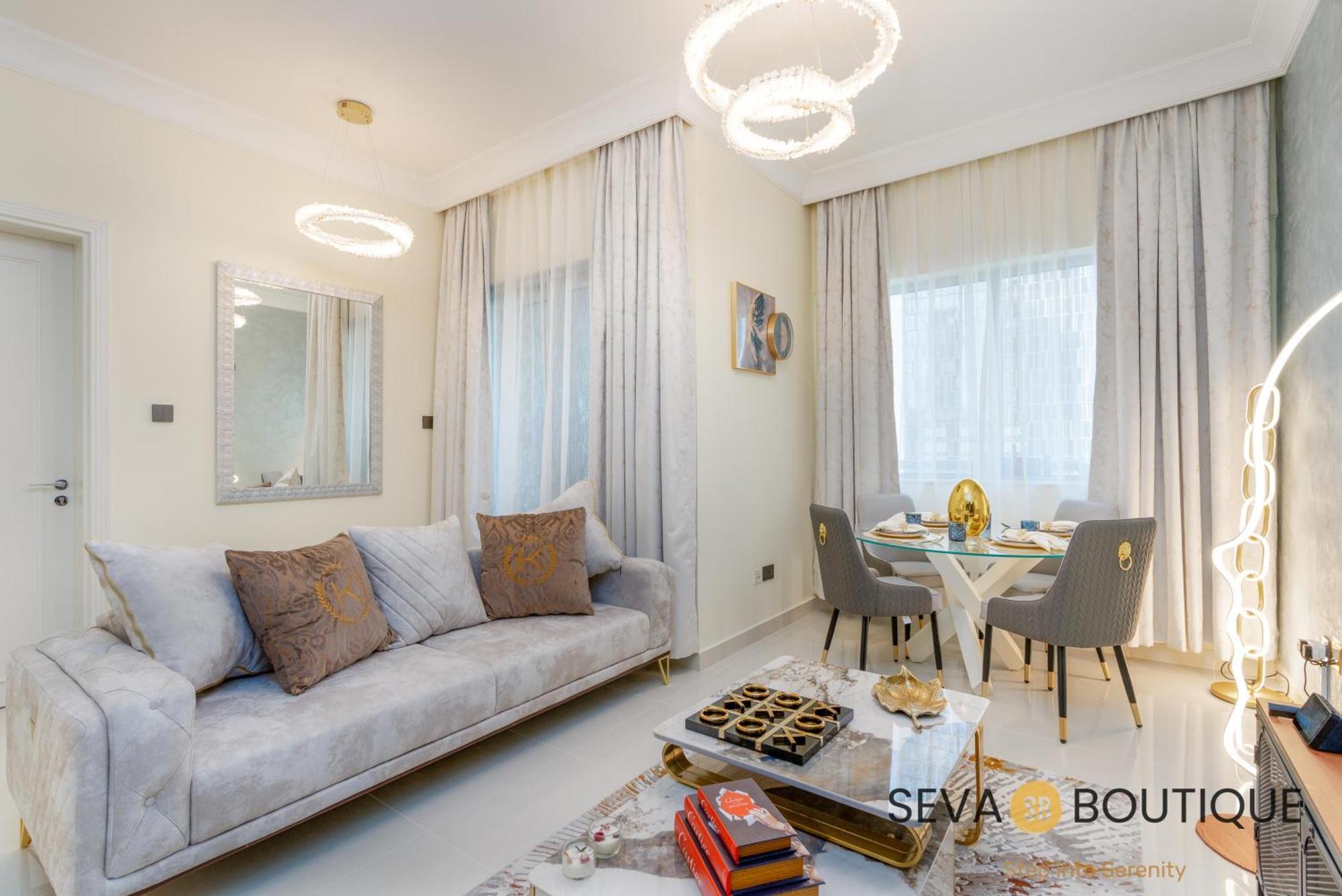 Apartment Seva Boutique - Luxurious Dwelling - 5 Mins Walk To Burj Khalifa & 2 Min To Mall Downtown Dubai