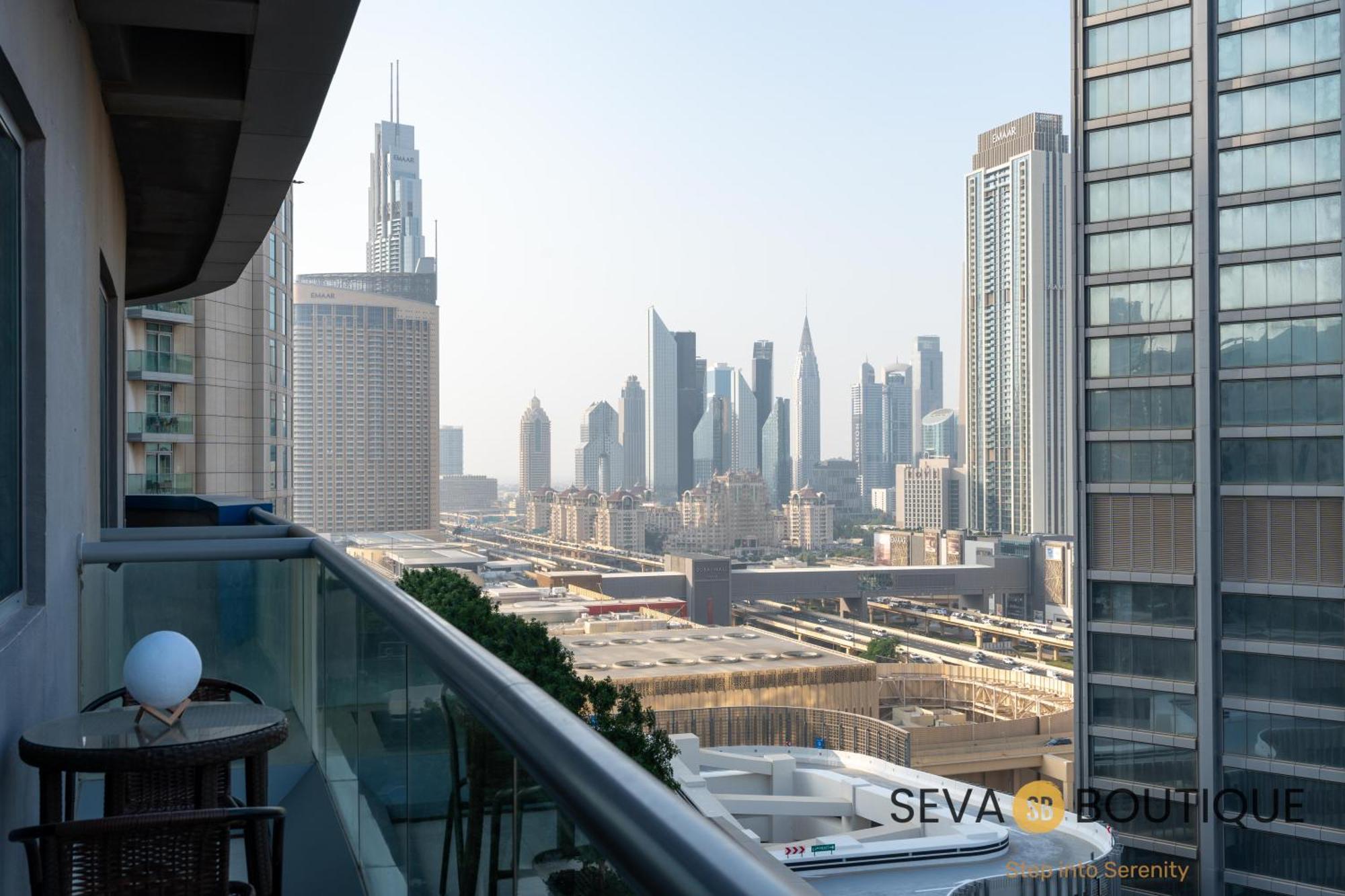 Apartment Seva Boutique - Luxurious Dwelling - 5 Mins Walk To Burj Khalifa & 2 Min To Mall Downtown Dubai