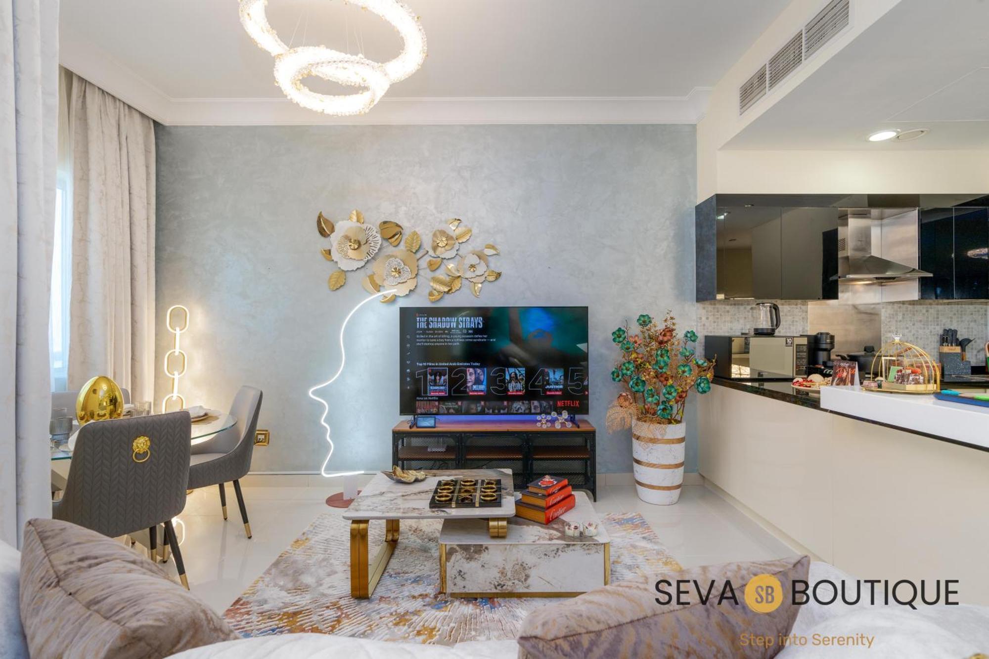 Seva Boutique - Luxurious Dwelling - 5 Mins Walk To Burj Khalifa & 2 Min To Mall Downtown *