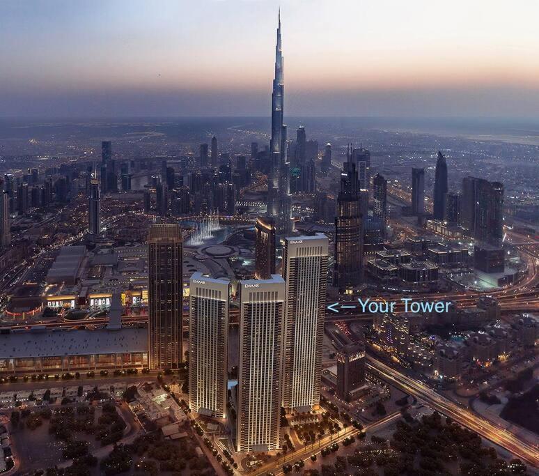 Burj Khalifa & Fountain View In Downtown - Opposite To Mall - Super High Floor - Big Balcony Setup