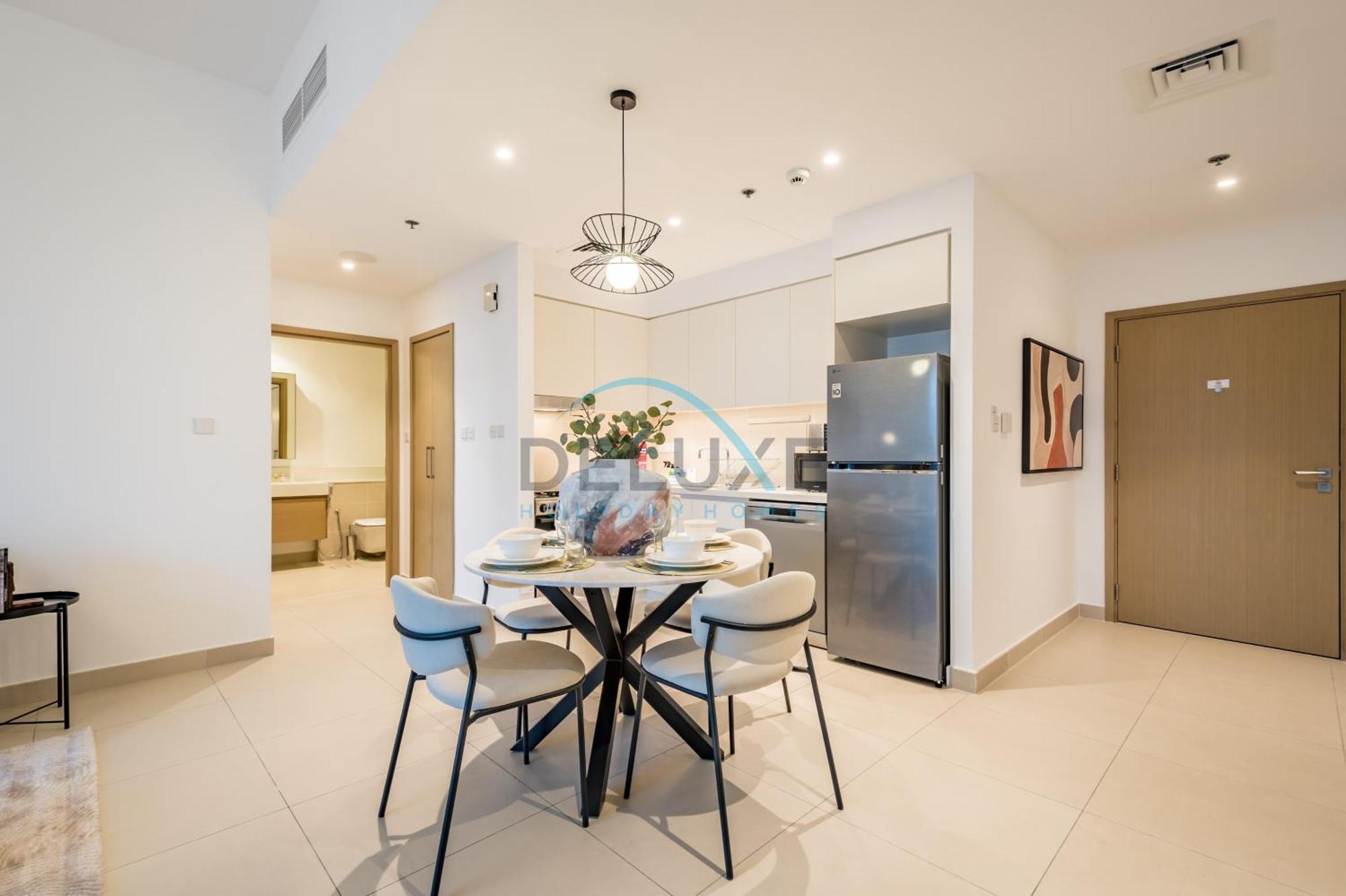 Classy 1br At Creek Horizon Tower 1, Creek Harbour By Deluxe Homes Dubaï