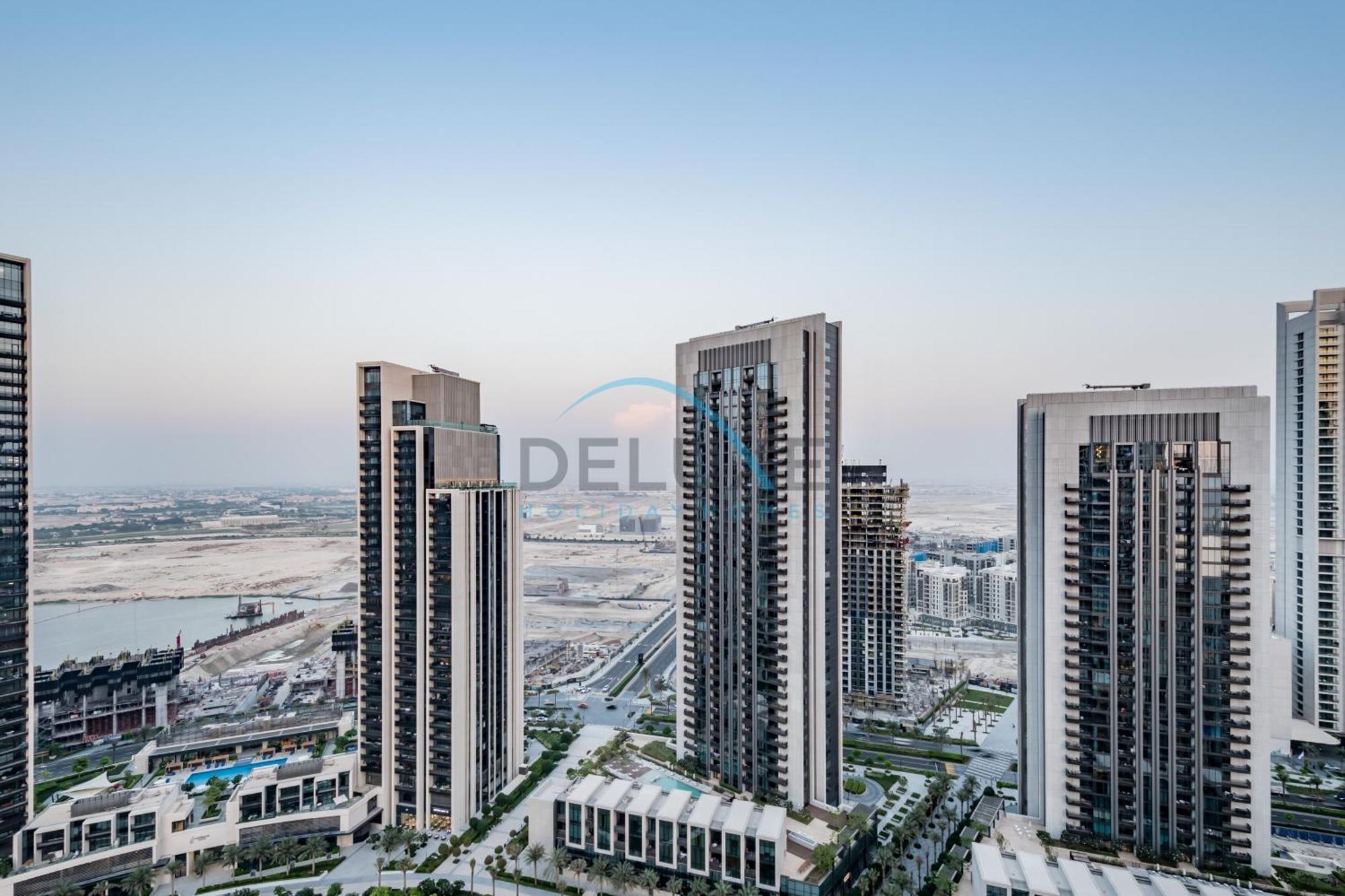 Classy 1br At Creek Horizon Tower 1, Creek Harbour By Deluxe Homes Appartement Dubaï