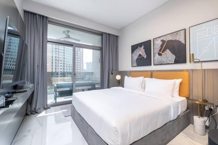 Vogue Mag318 Downtown Skyline View With Steps From Burj Khalifa And Mall Appartement