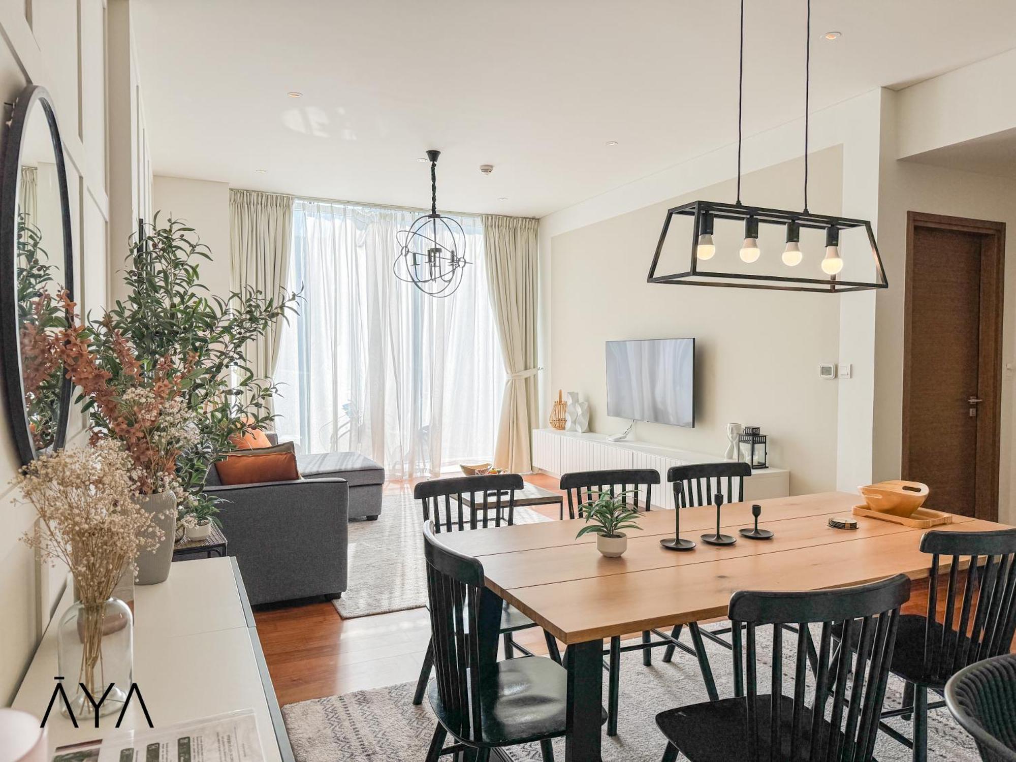 Luxury With Pool, Patio & Gym In Walk Lägenhet
