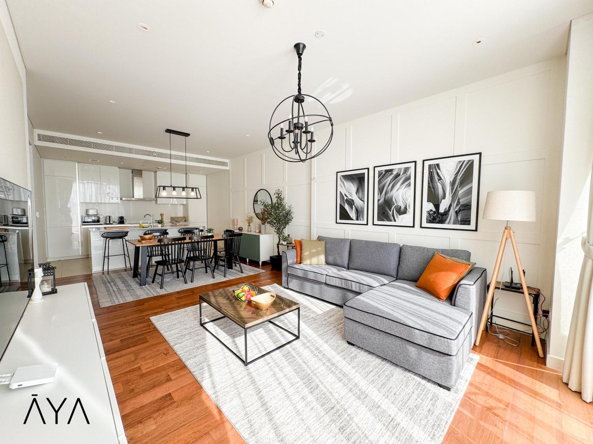 Luxury With Pool, Patio & Gym In Walk Dubái