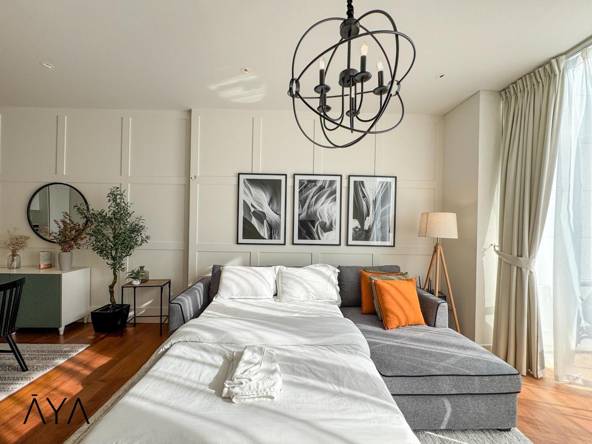 Lägenhet Luxury With Pool, Patio & Gym In Walk Dubai