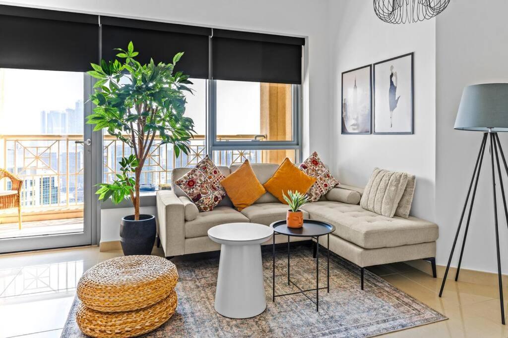 Apartamento Stylish 1br With Iconic Burj And Fountain Views