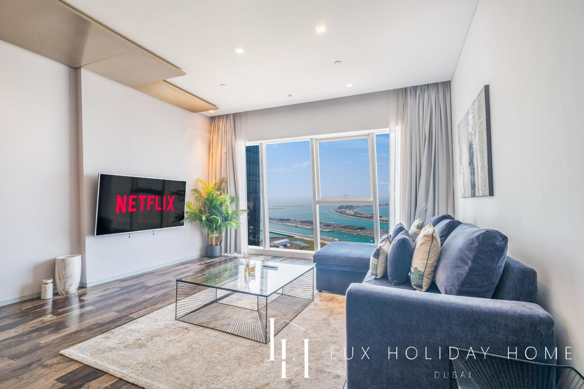 Lux - Lavish With Full Palm Jumeirah View 1 * Dubai