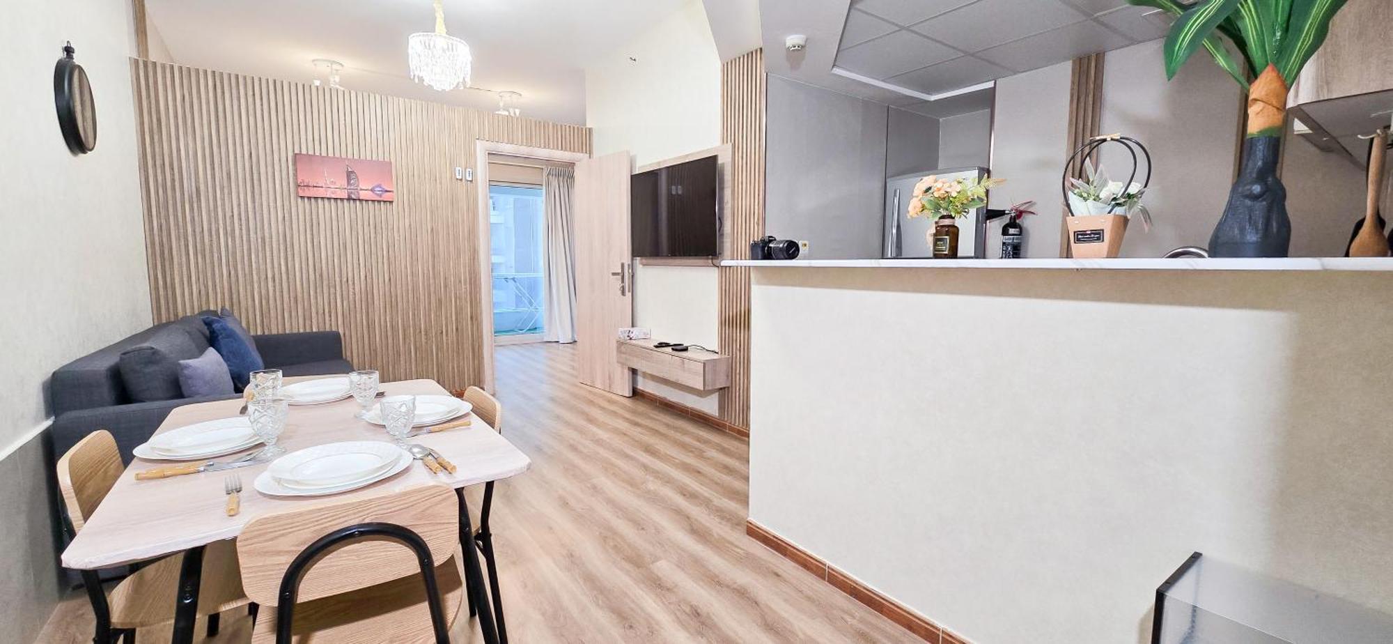 Apartemen Newly Renovated One Bed D2-1215 Dubai