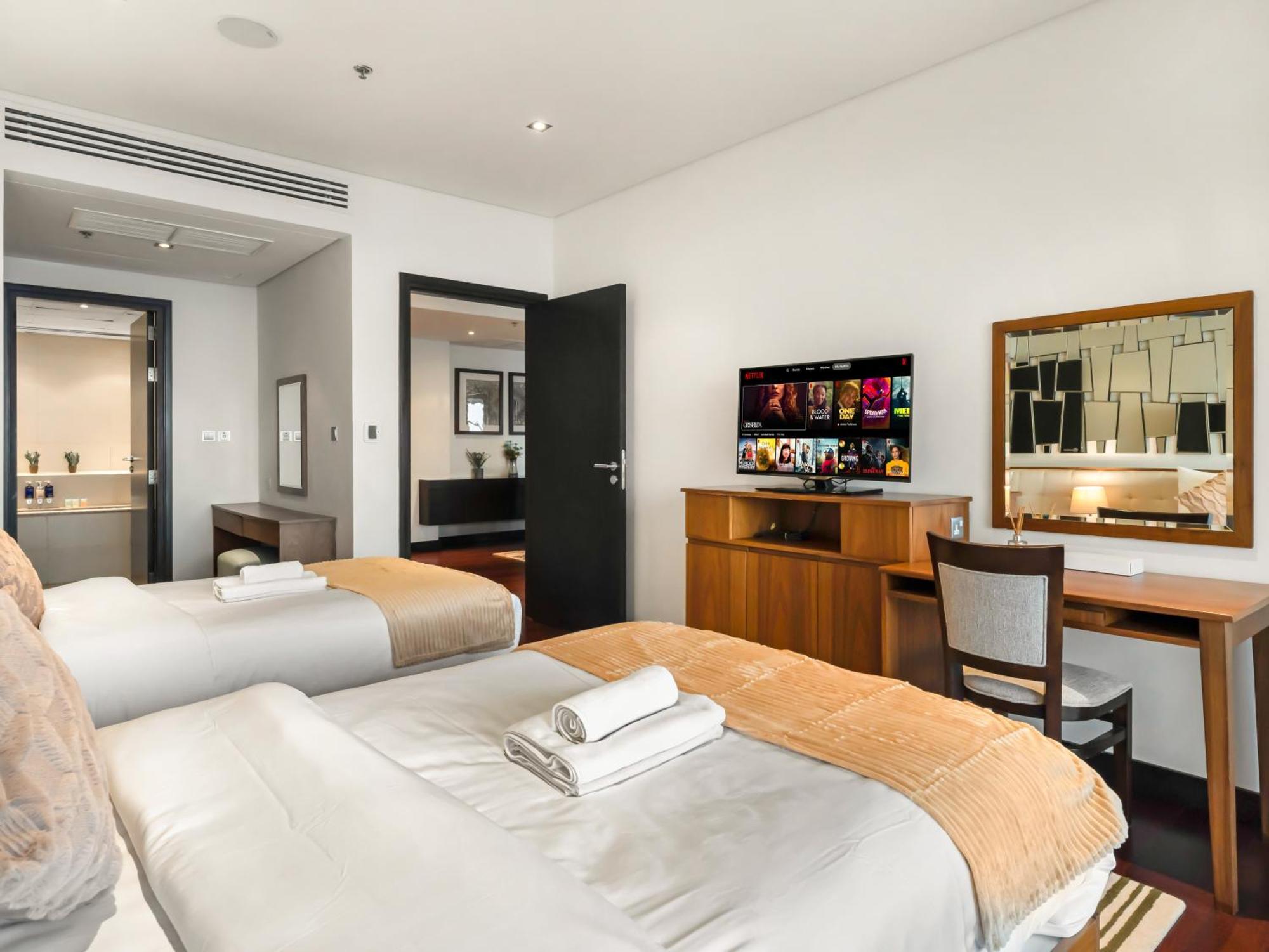 Luxury In Anantara With Stunning Burj Alarab & Sea Views Appartement Dubaï