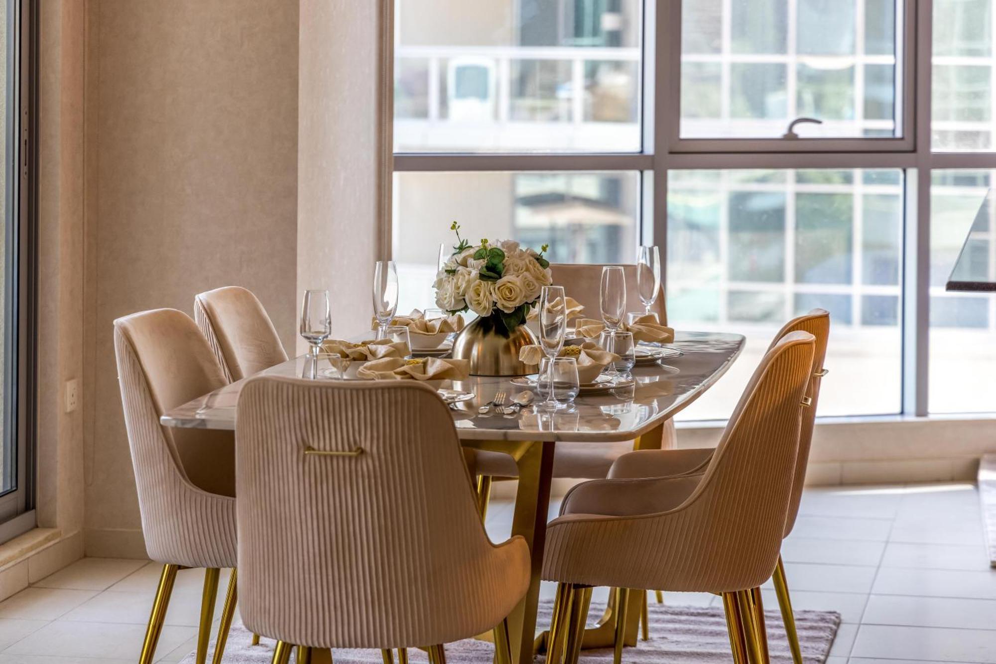 Durrani Homes - The Luxe 3br With Burj Khalifa And Fountain View - Third Without Partition *