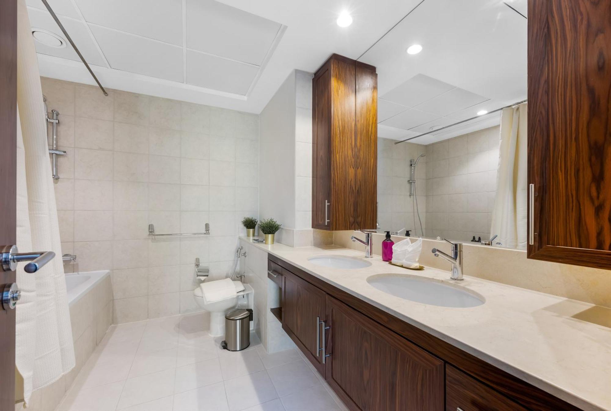 Durrani Homes - The Luxe 3br With Burj Khalifa And Fountain View - Third Without Partition Apartamento *