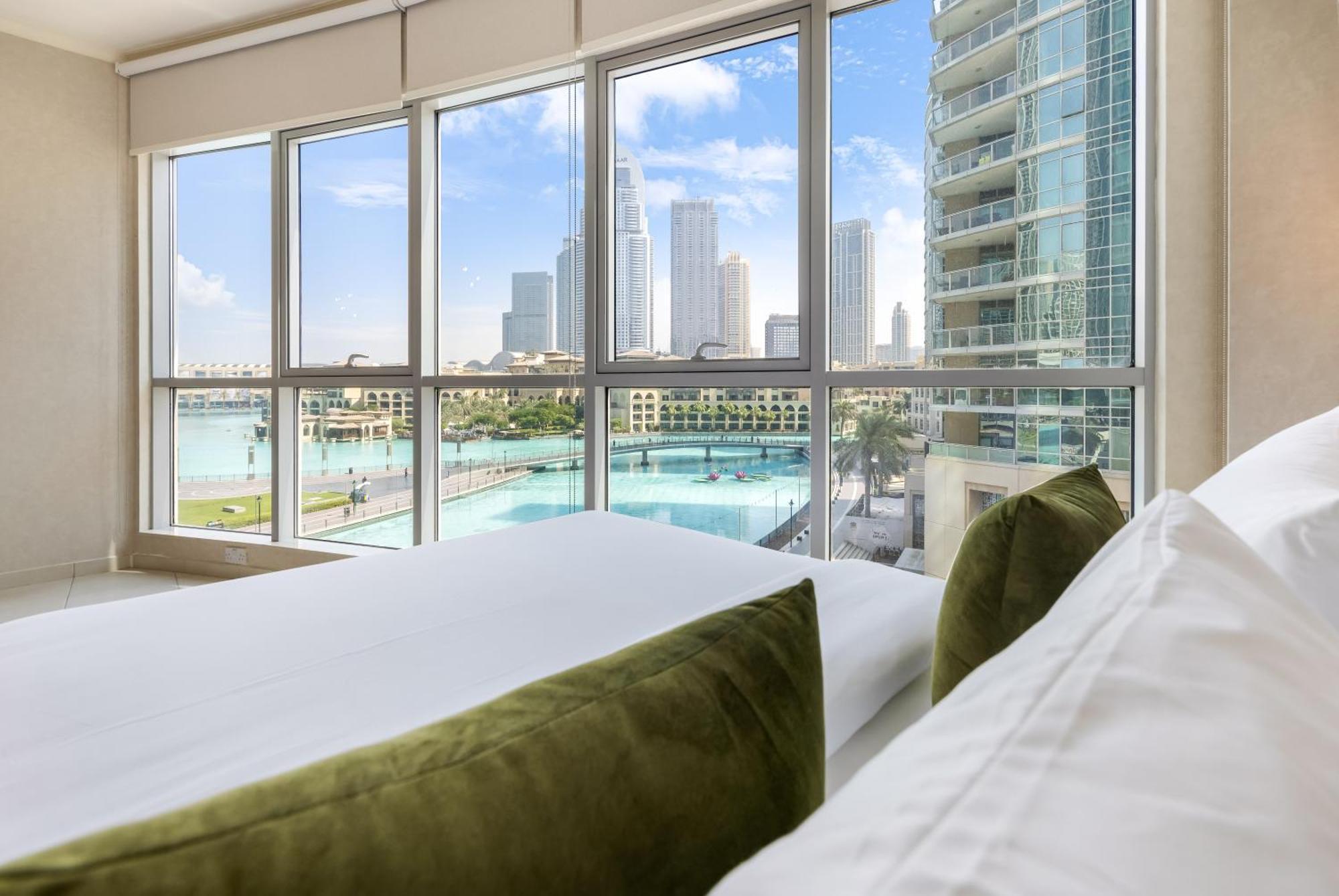 Apartamento Durrani Homes - The Luxe 3br With Burj Khalifa And Fountain View - Third Without Partition *