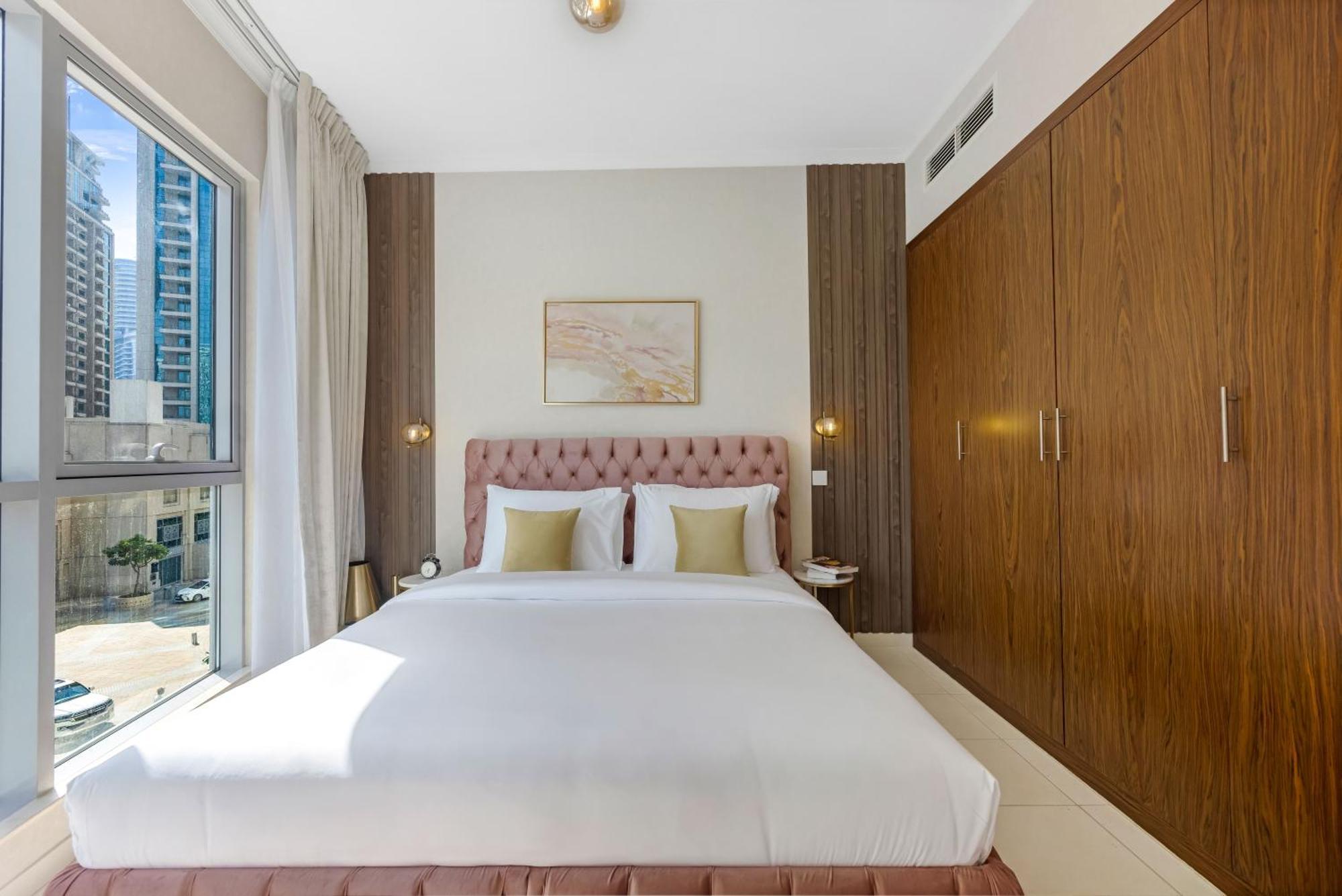 Durrani Homes - The Luxe 3br With Burj Khalifa And Fountain View - Third Without Partition Apartamento