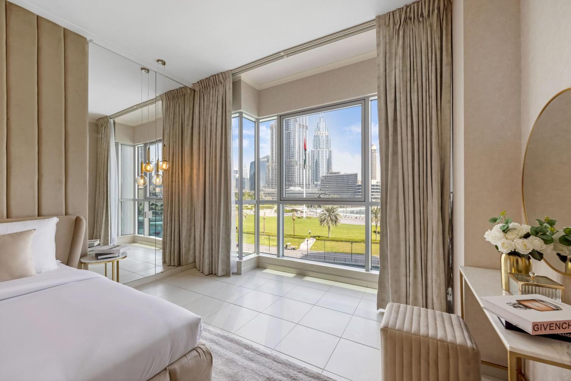 Durrani Homes - The Luxe 3br With Burj Khalifa And Fountain View - Third Without Partition * Dubái
