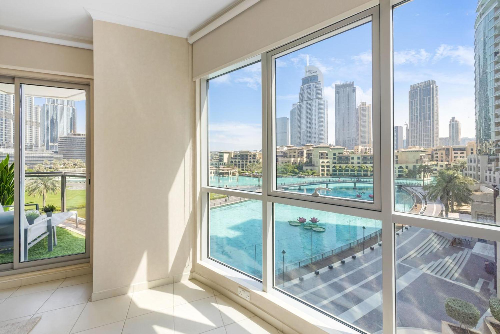 Durrani Homes - The Luxe 3br With Burj Khalifa And Fountain View - Third Without Partition Apartamento
