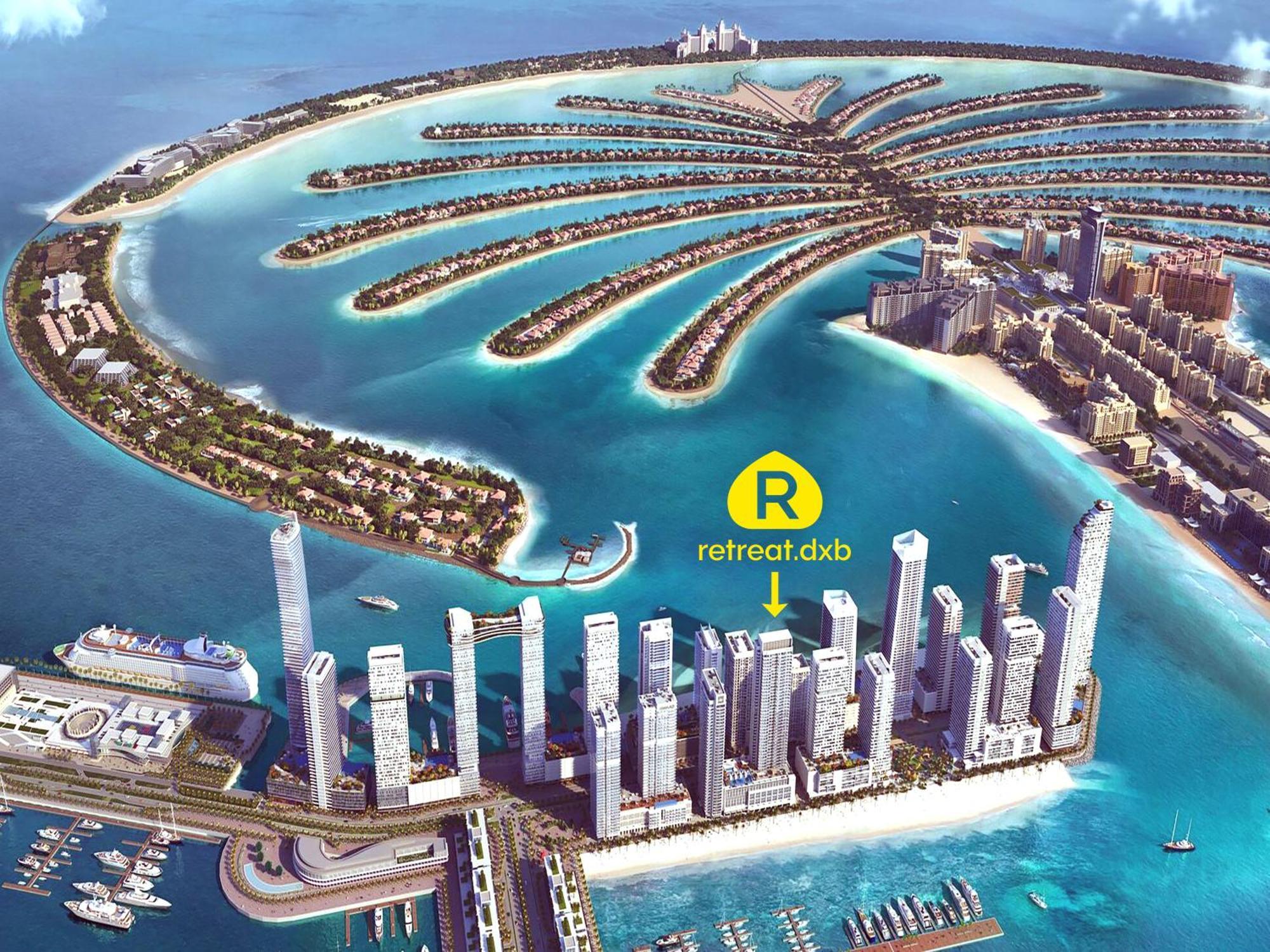 Appartement Iconic Palm And Atlantis View With Private & Pool *