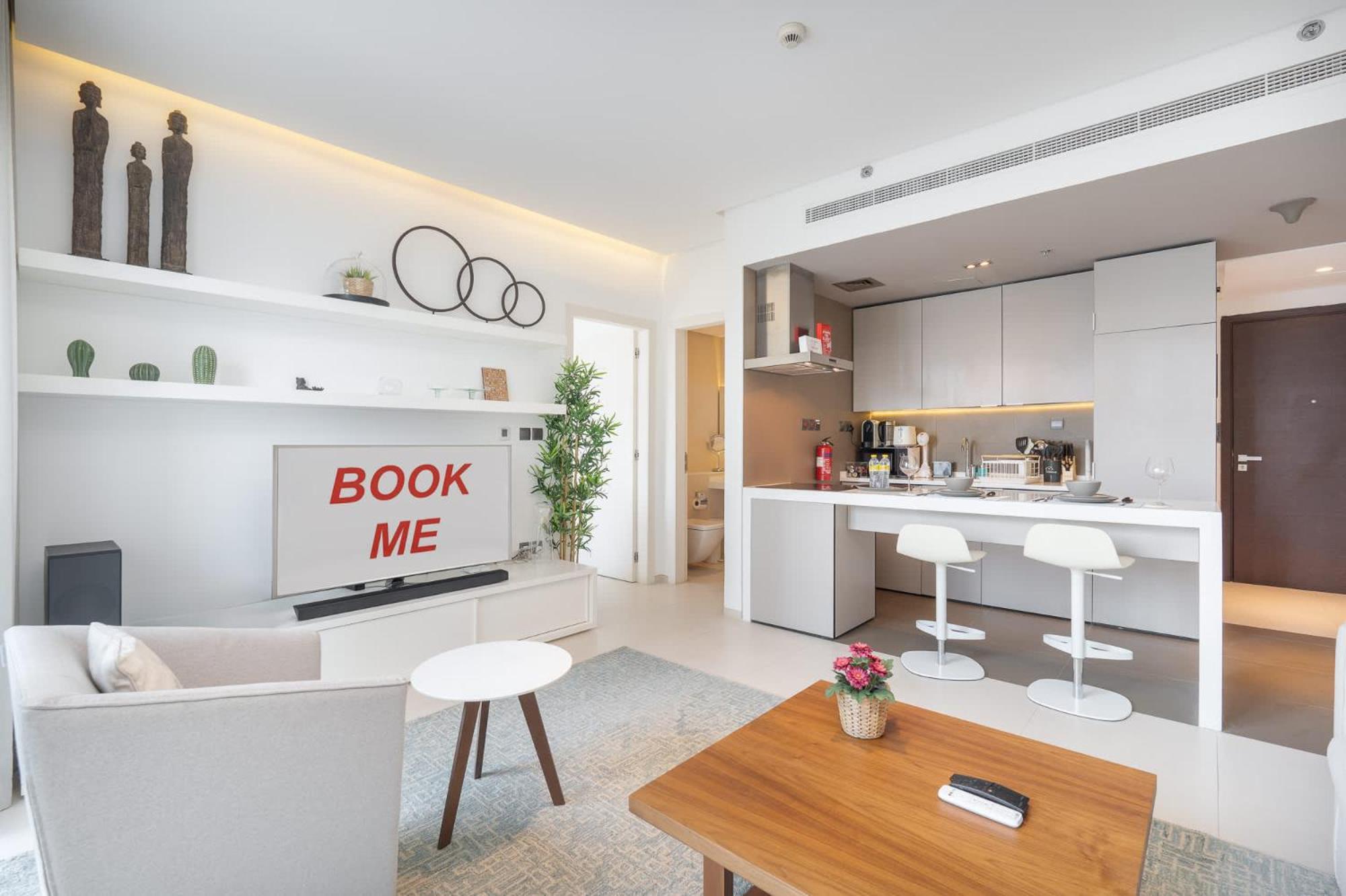Majestic 1 Bedroom Flat Perfect For 4 In Marina Dubái