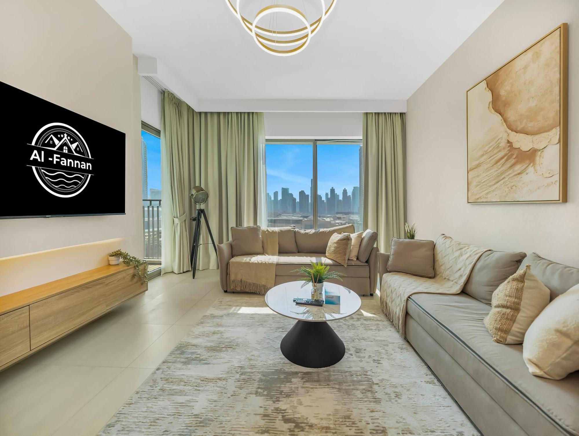 Al-fannan At Downtown Views 2 - Burj Khalifa View - Brand New Luxury 2 Bedroom *