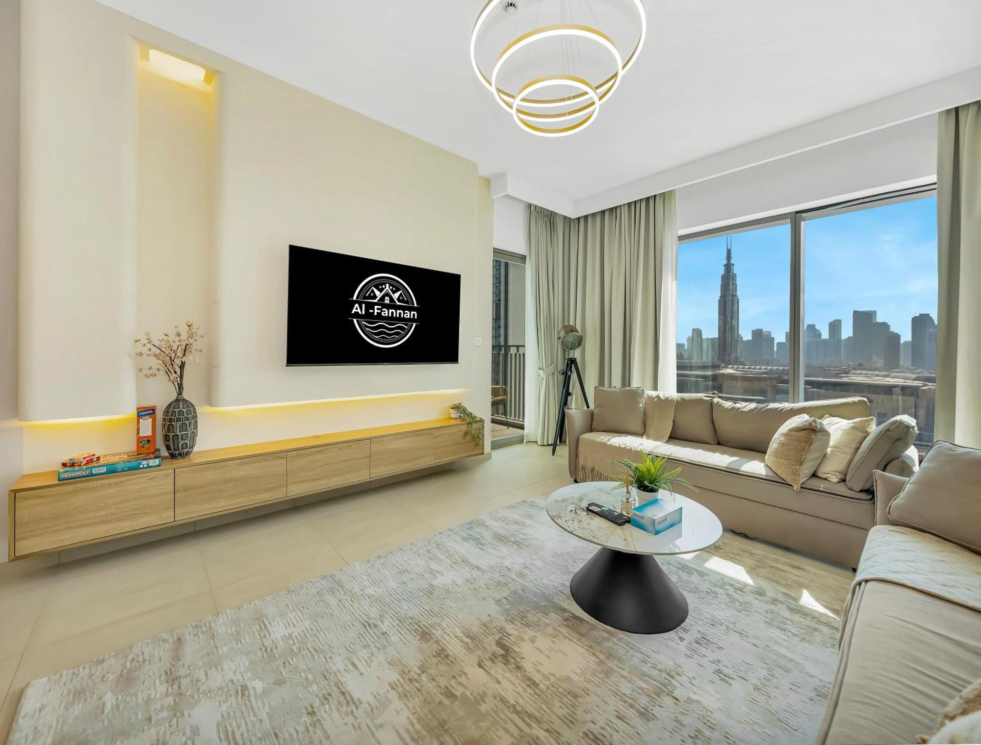 Apartment Al-fannan At Downtown Views 2 - Burj Khalifa View - Brand New Luxury 2 Bedroom