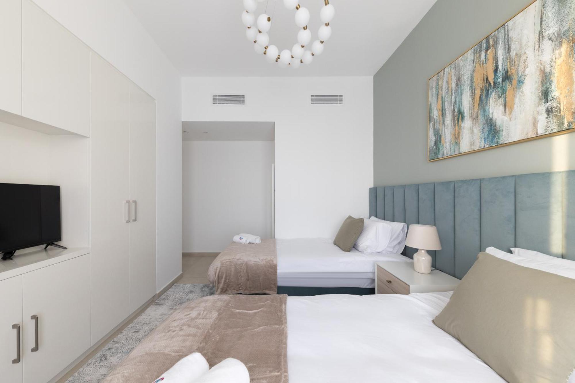 Appartement 3br And Maids Burj Khalifa And Fountain View For 8 Guests *