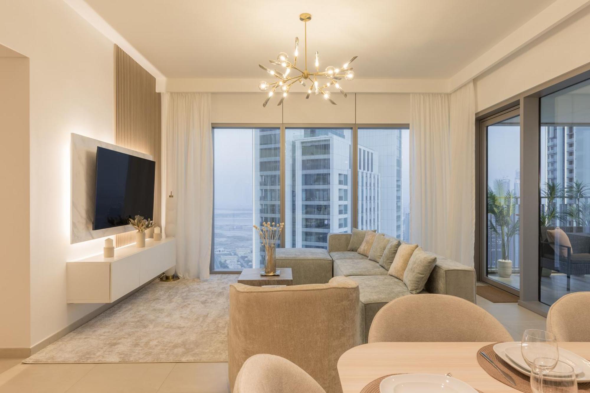 3br And Maids Burj Khalifa And Fountain View For 8 Guests * Dubaï