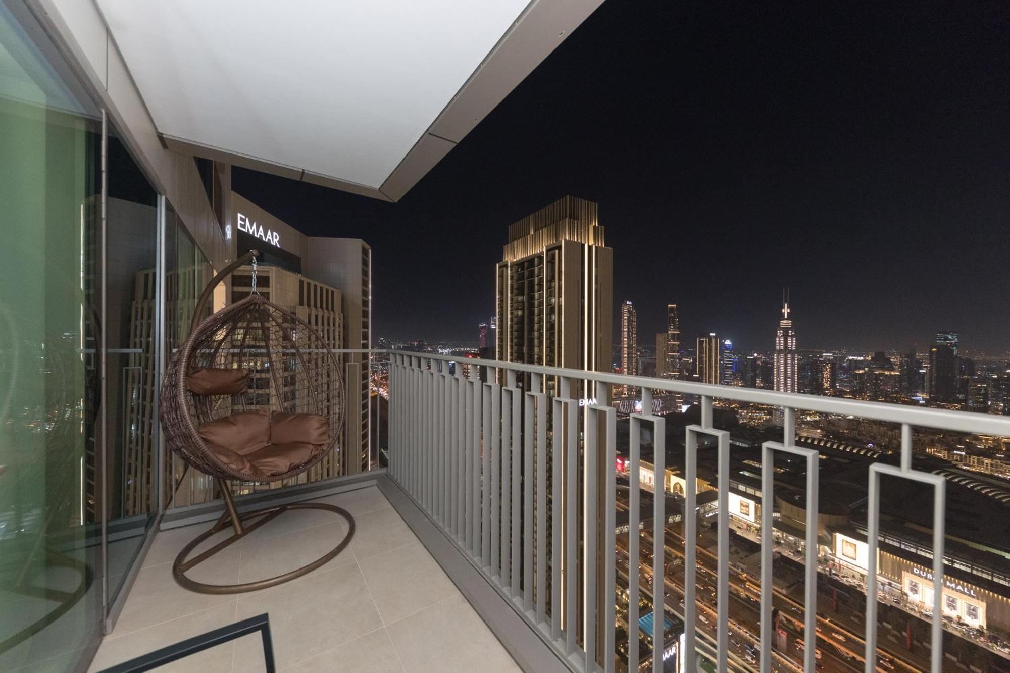 Appartement 3br And Maids Burj Khalifa And Fountain View For 8 Guests Dubaï