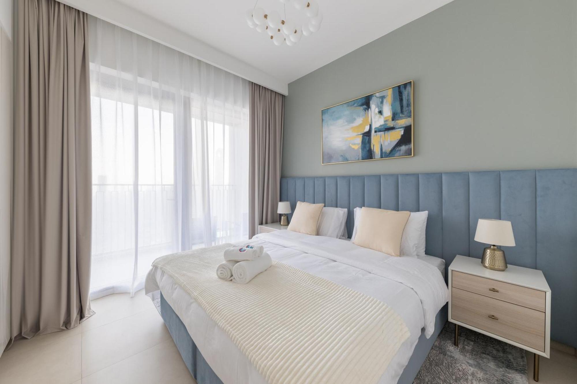 Appartement 3br And Maids Burj Khalifa And Fountain View For 8 Guests *