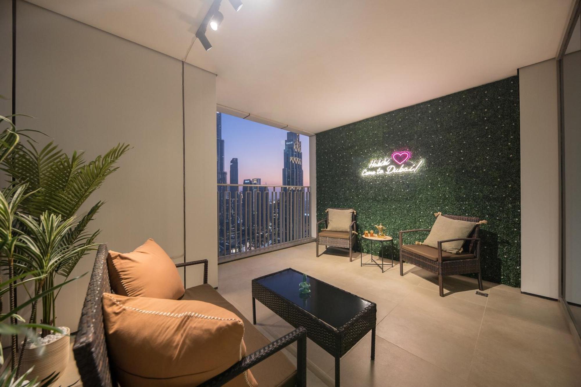 Appartement 3br And Maids Burj Khalifa And Fountain View For 8 Guests Dubaï