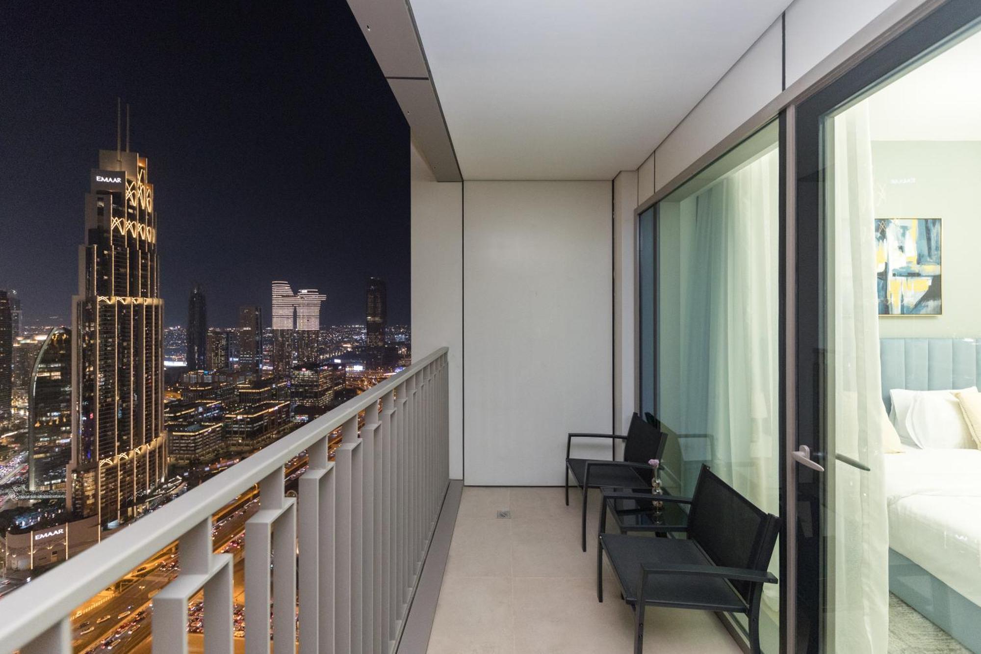 3br And Maids Burj Khalifa And Fountain View For 8 Guests * Dubaï