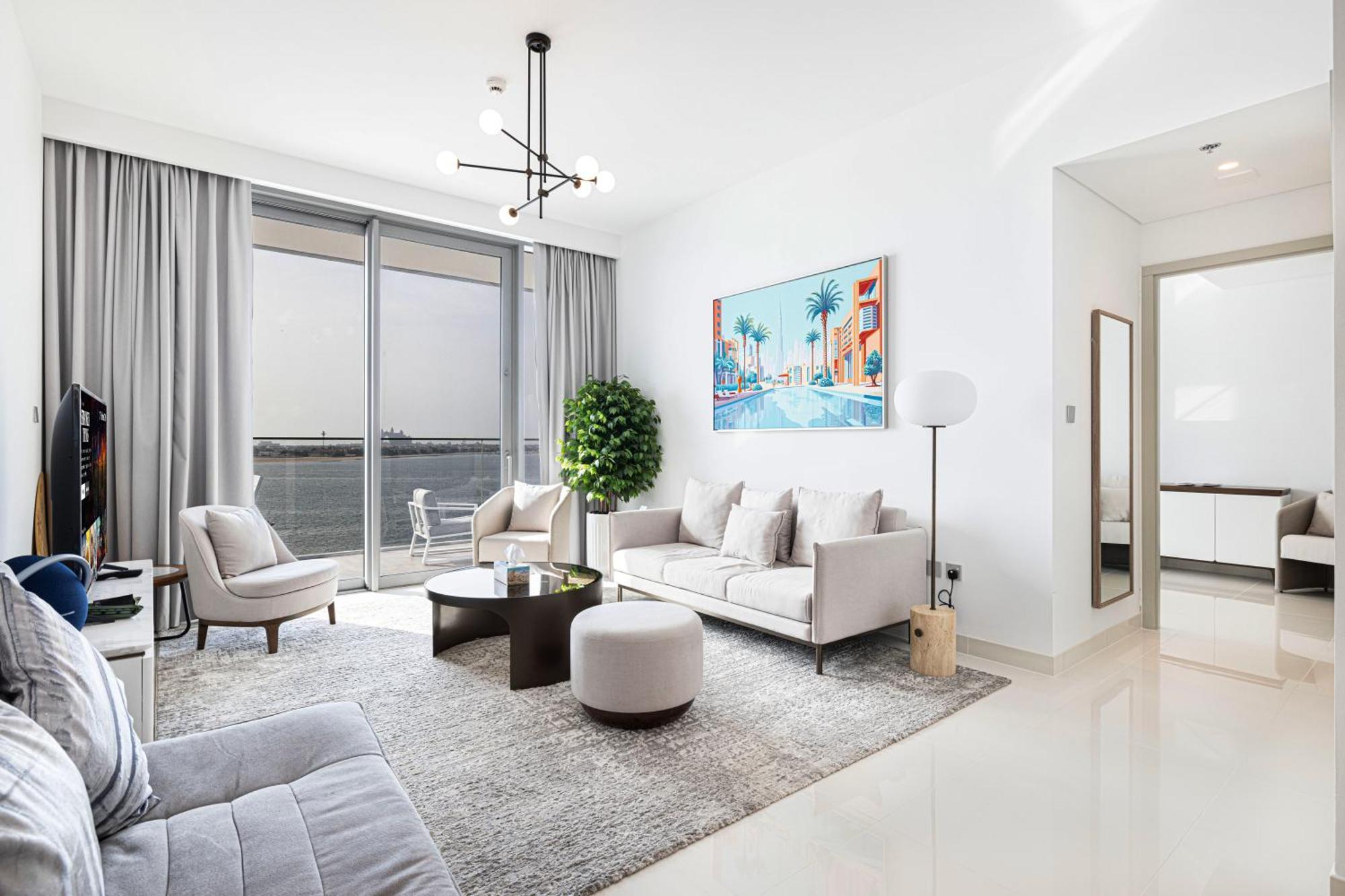 Lux Spacious 1 Bedroom - Beachfront And Seaview * Dubaï