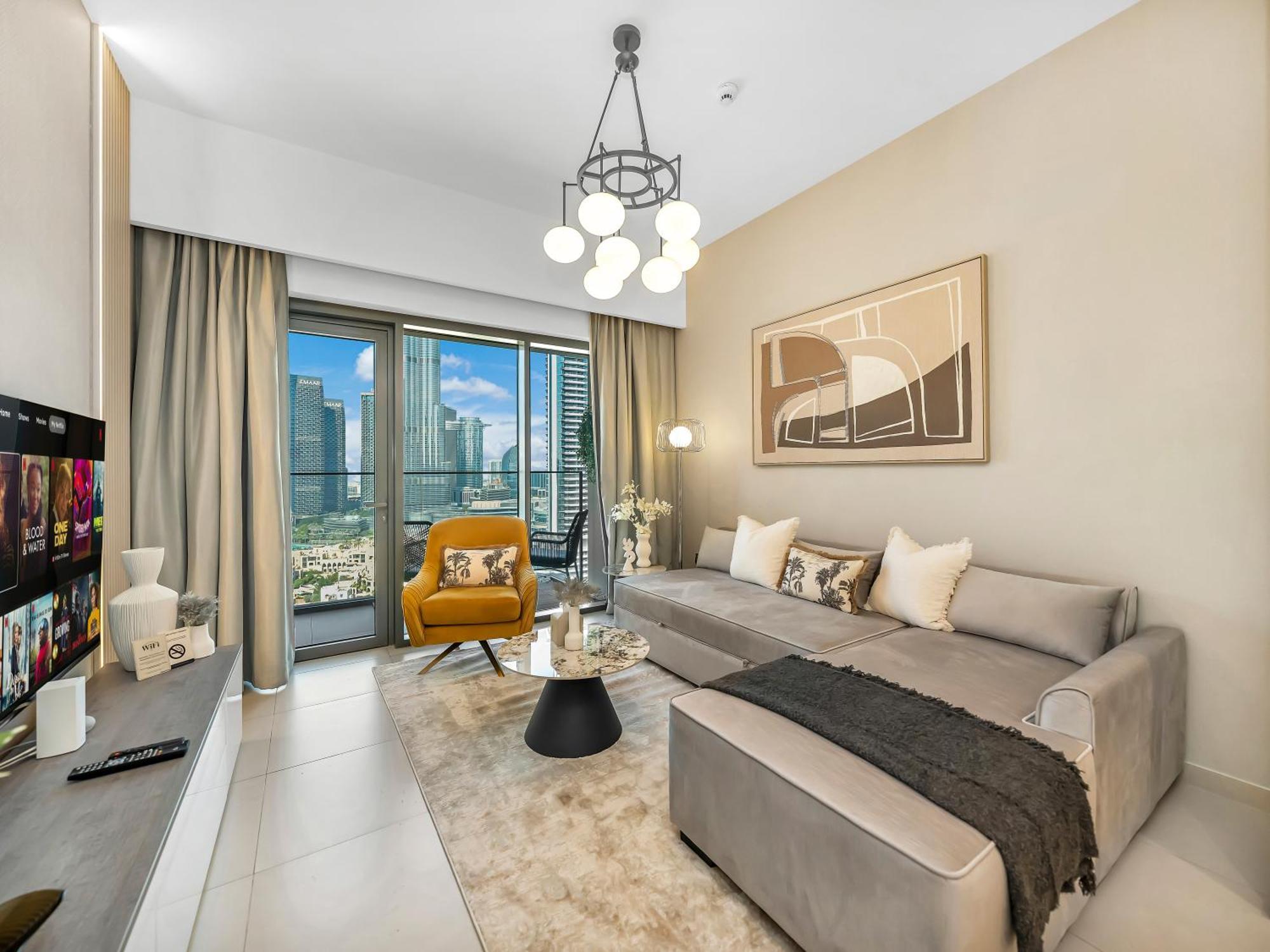 Apartamento Smartstay At Burj Royale - Full Burj Khalifa View - Brand New Luxury *