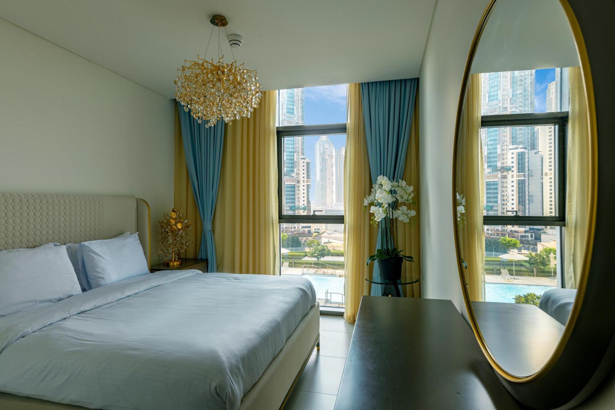 Appartamento Downtown Luxury By Mall & Burj Khalifa *