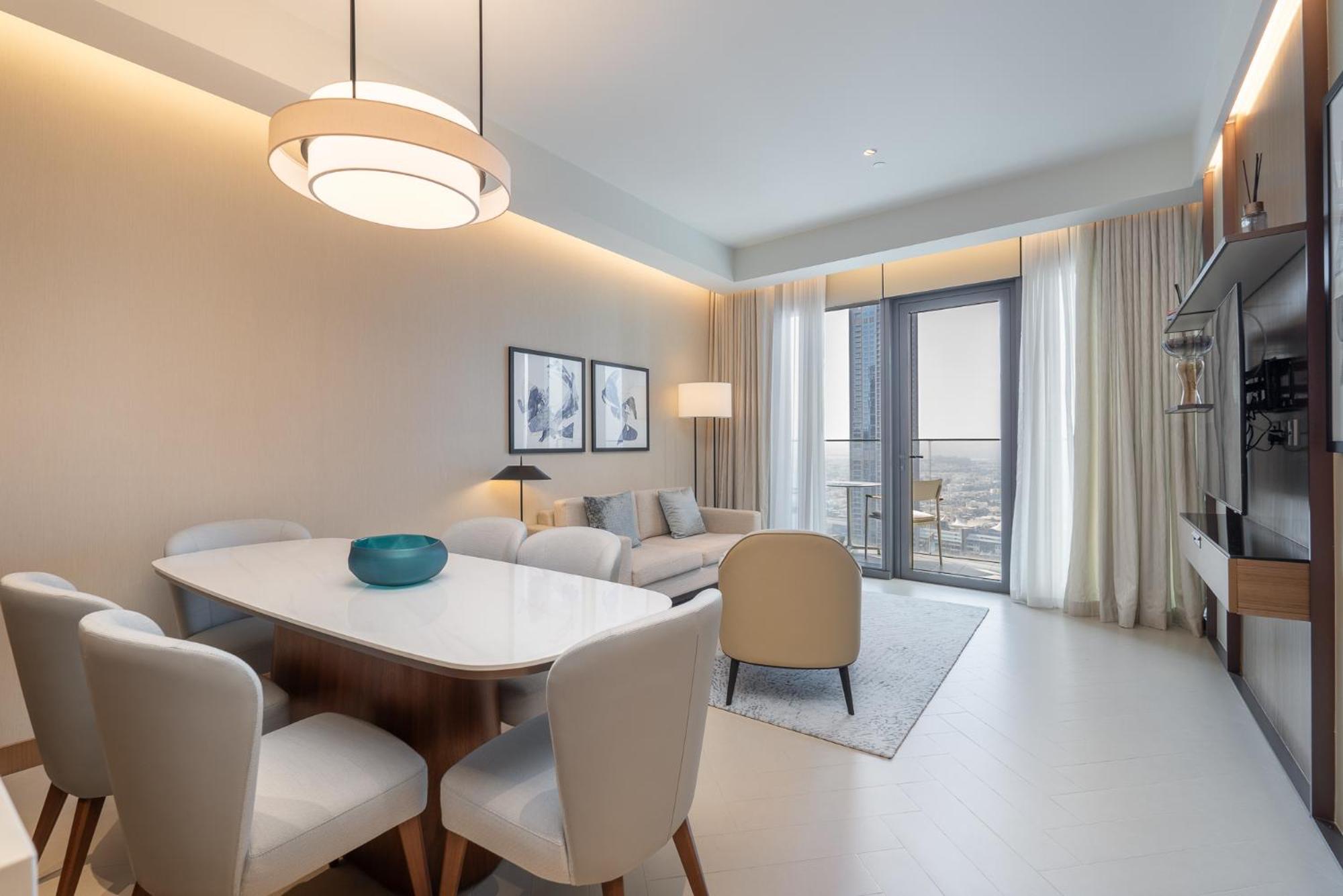 Apartemen Address Residences Opera - Burj Khalifa Views 2 & 3-bedroom 1 Minute Walk To Burj Khalifa, Mall, Fountain By Heaven Crest *