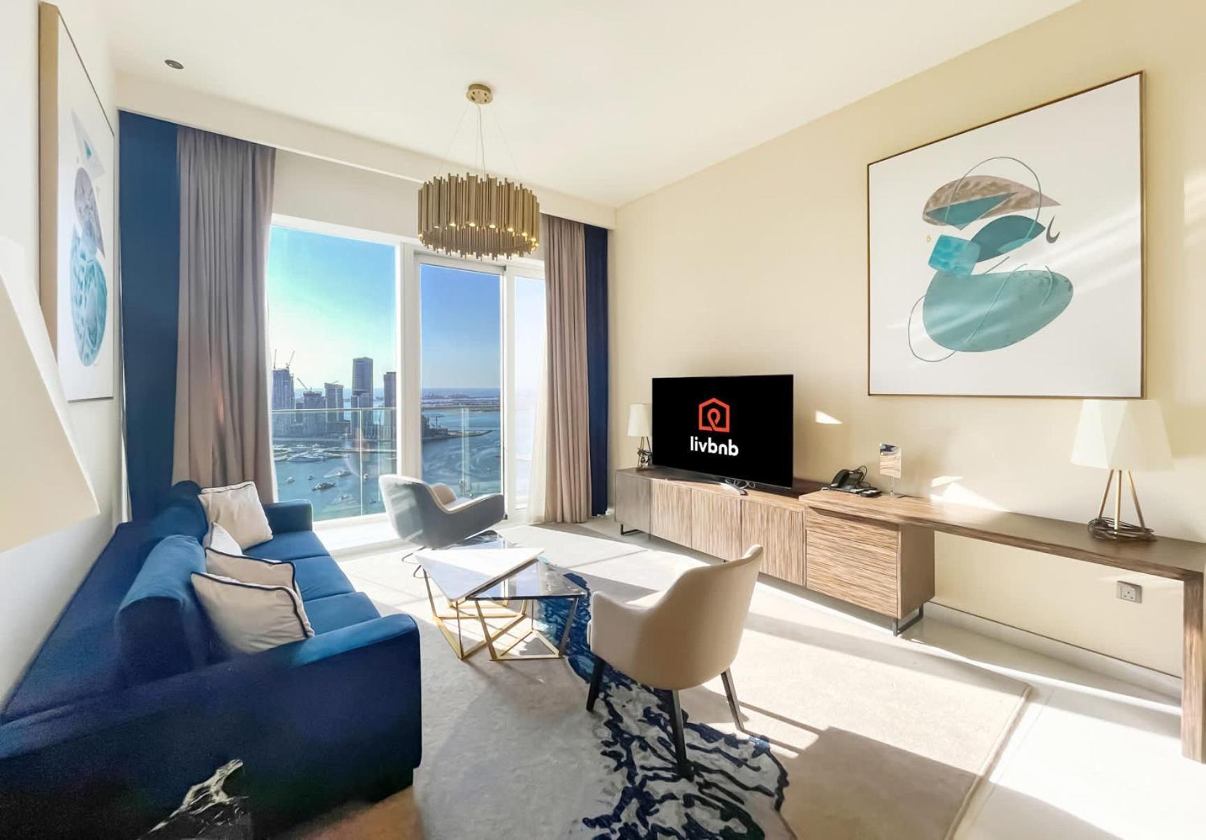 Livbnb - 1b Palm Jumeirah And Sea View At Avani Appartement