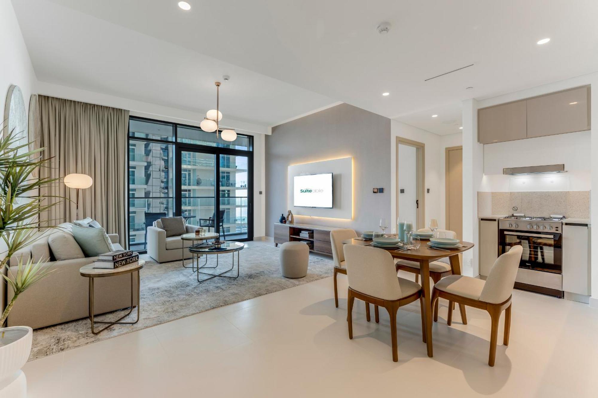 Coastal Chic 1 Bedroom W Private Appartement Dubaï