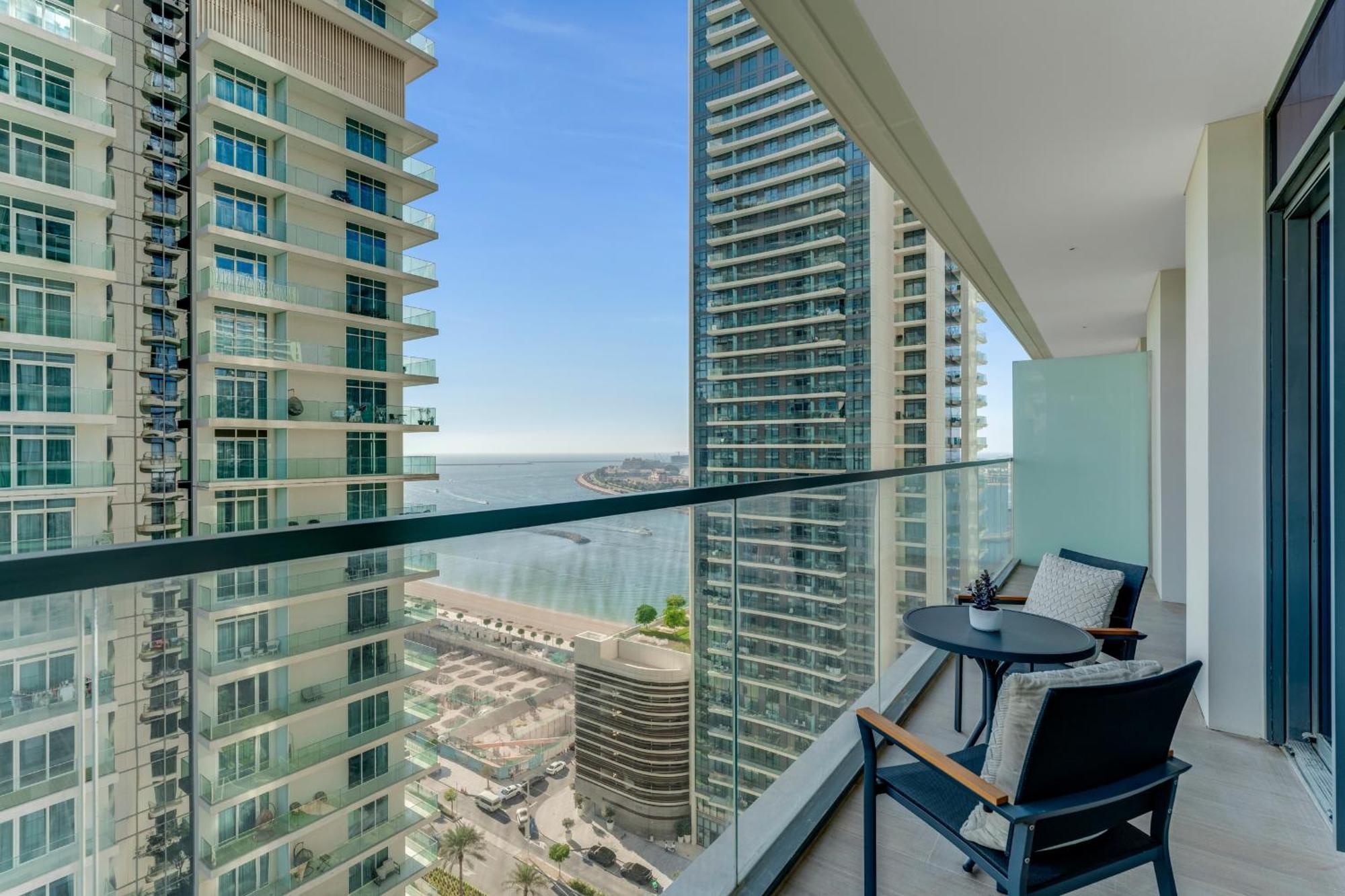 Appartement Coastal Chic 1 Bedroom W Private Dubaï