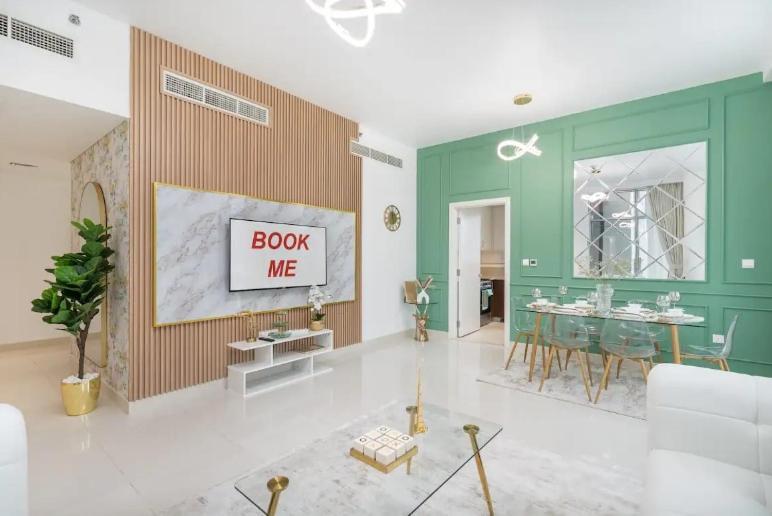 Glamorous 2-bedroom Retreat In Blvd Crescent Near Mall Appartement Dubaï