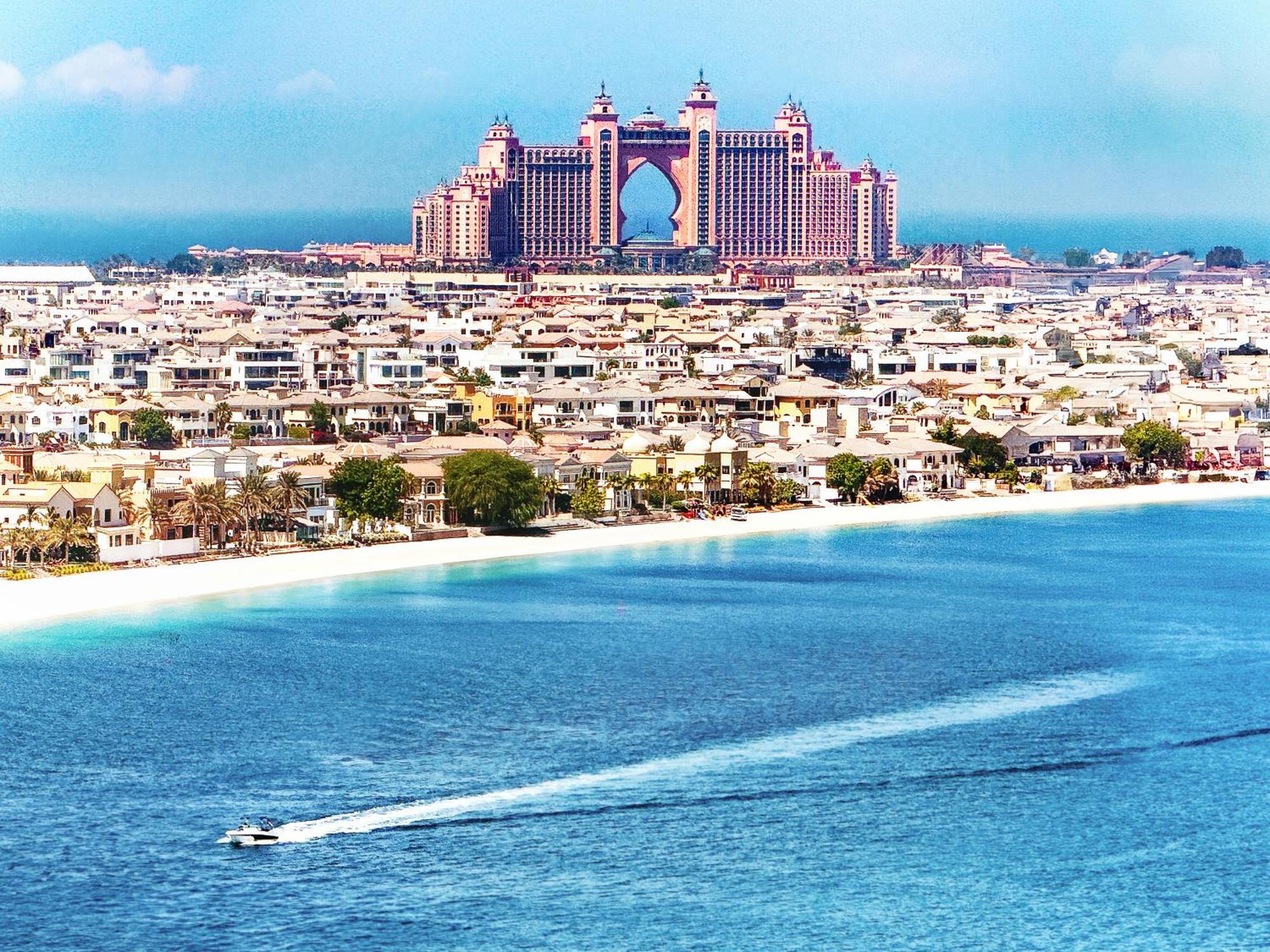 Iconic Palm And Atlantis View With Private & Pool Appartement