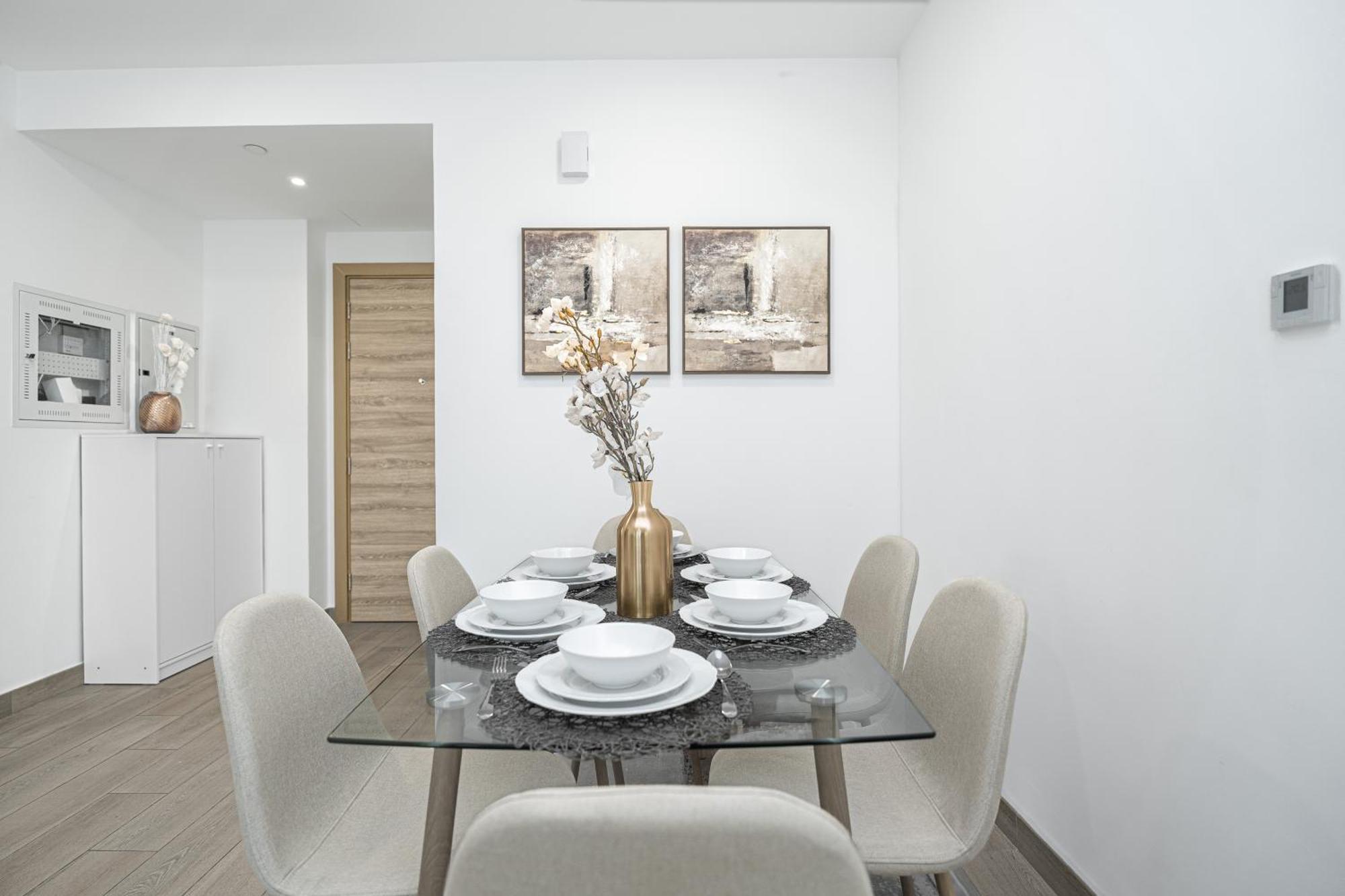 Escape24 Modern Bloom Tower Jumeirah Village Circle Jvc Apartamento *