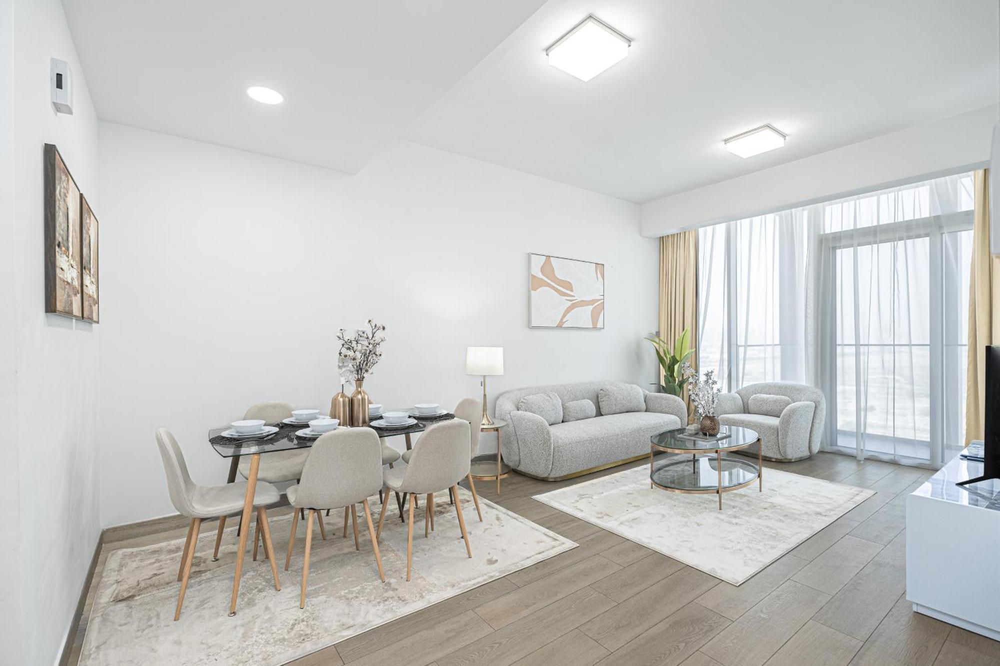 Apartamento Escape24 Modern Bloom Tower Jumeirah Village Circle Jvc Dubái