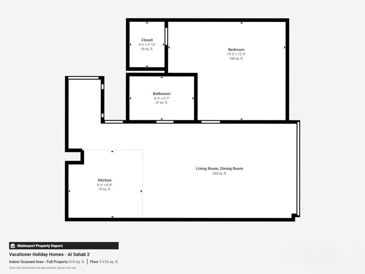 Al Sahab 2 - Bright One Bedroom In Marina Appartement *